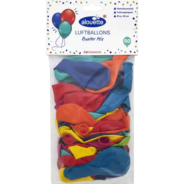 alouette ALOUETTE LUFTBALLONS BUNT 50 STÜCK