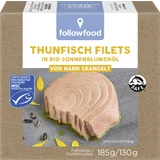 Thunfisch Filets in Bio Sonnenblumenöl