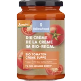 Bio Tomaten Creme Suppe mit Bio Süßkartoffel