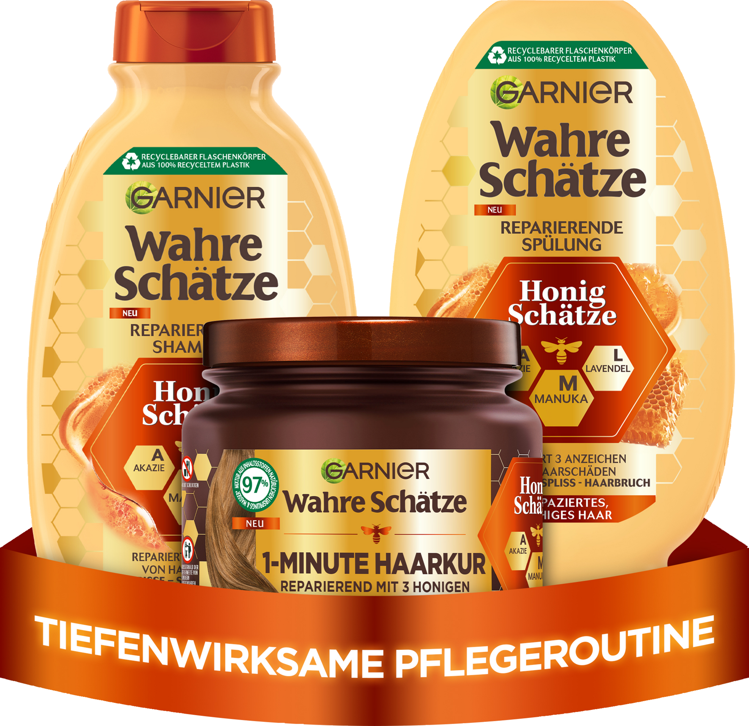 Garnier Wahre Schätze Honig Schätze Vorteilsset