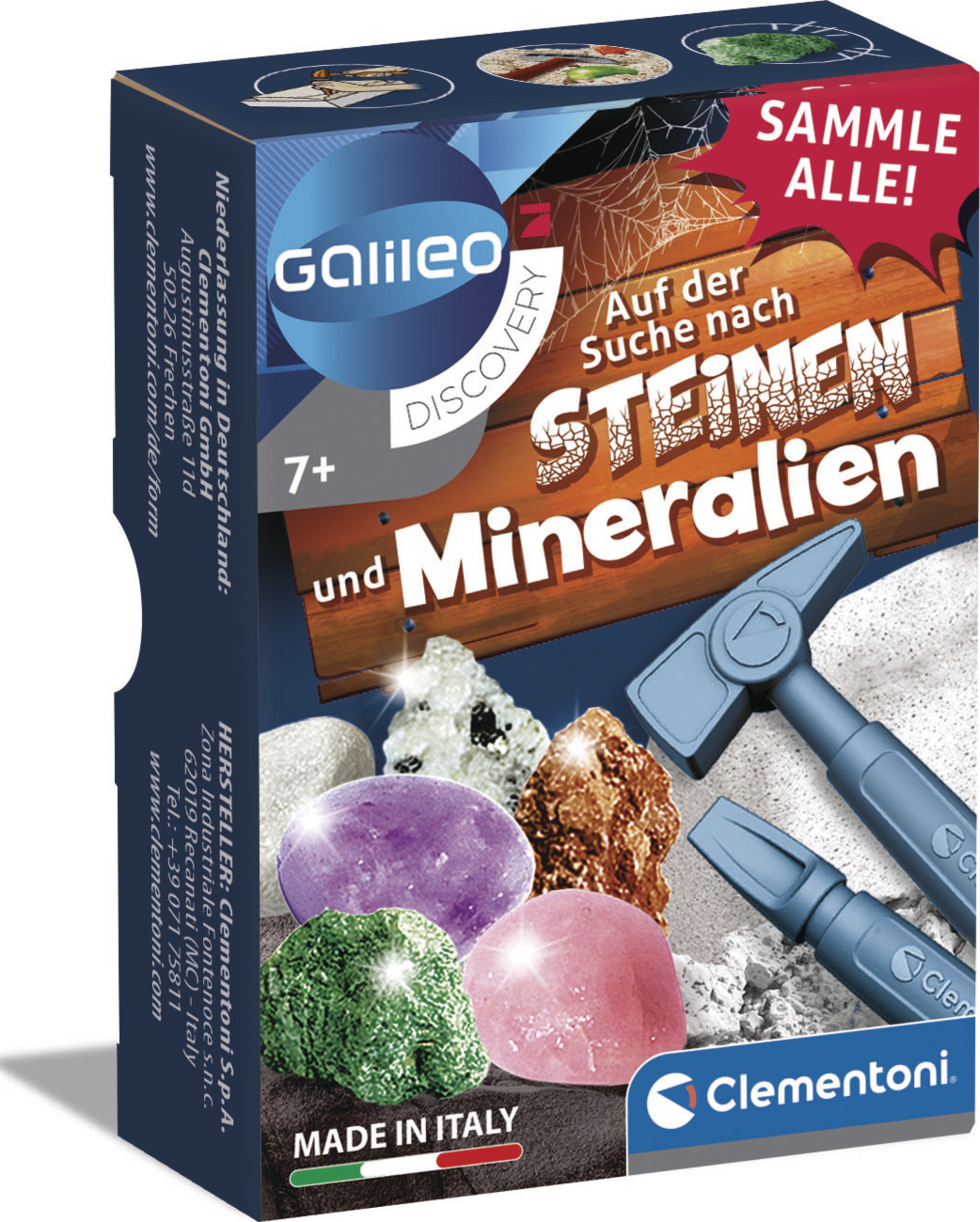 Clementoni Galileo Steine und Mineralien