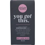 You got this. DIY lash glue black