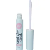 Seal the deal. Lash top coat clear