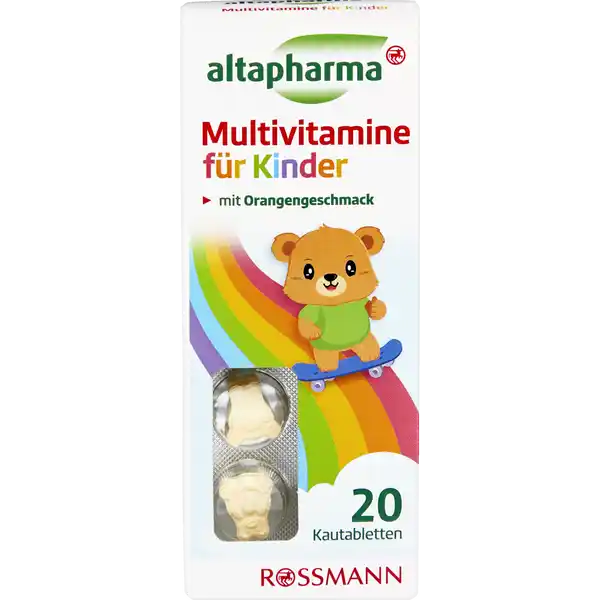 Multivitamine für Kinder Kautabletten