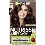 Garnier Nutrisse Farbsensation Dauerhafte Haarfarbe Coloration 4.15 Tiramisu