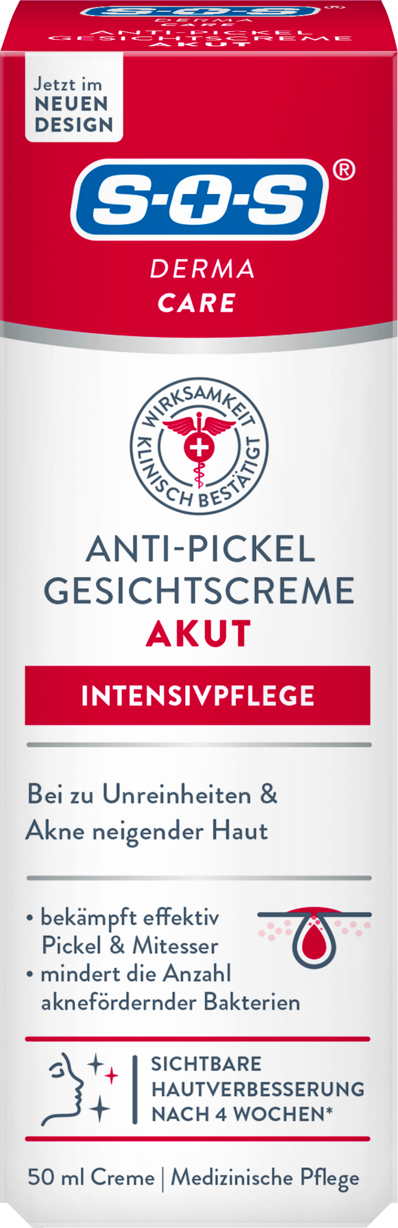 Derma Care Anti-Pickel Gesichtscreme Akut