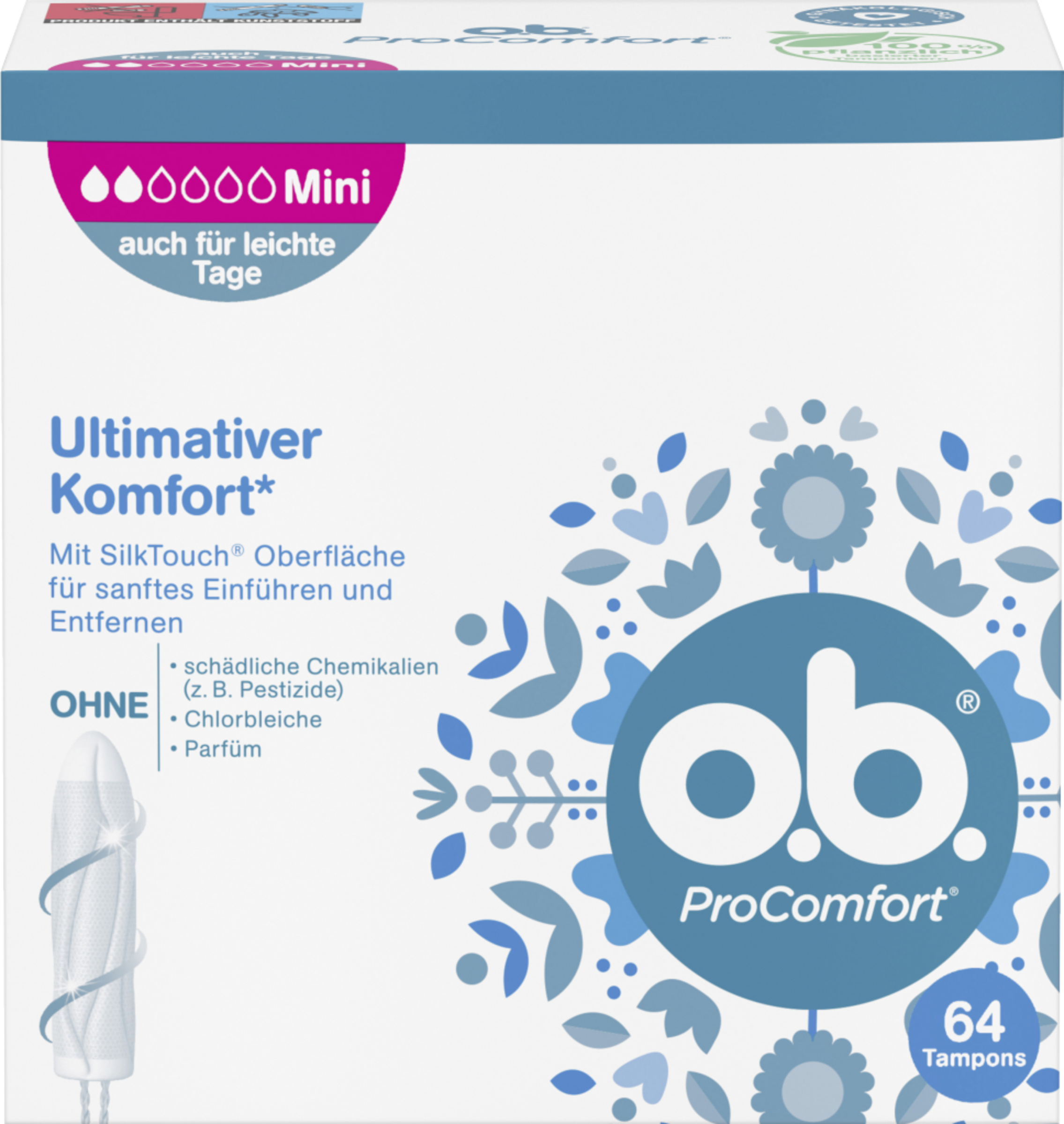 o.b. ProComfort Tampons Mini