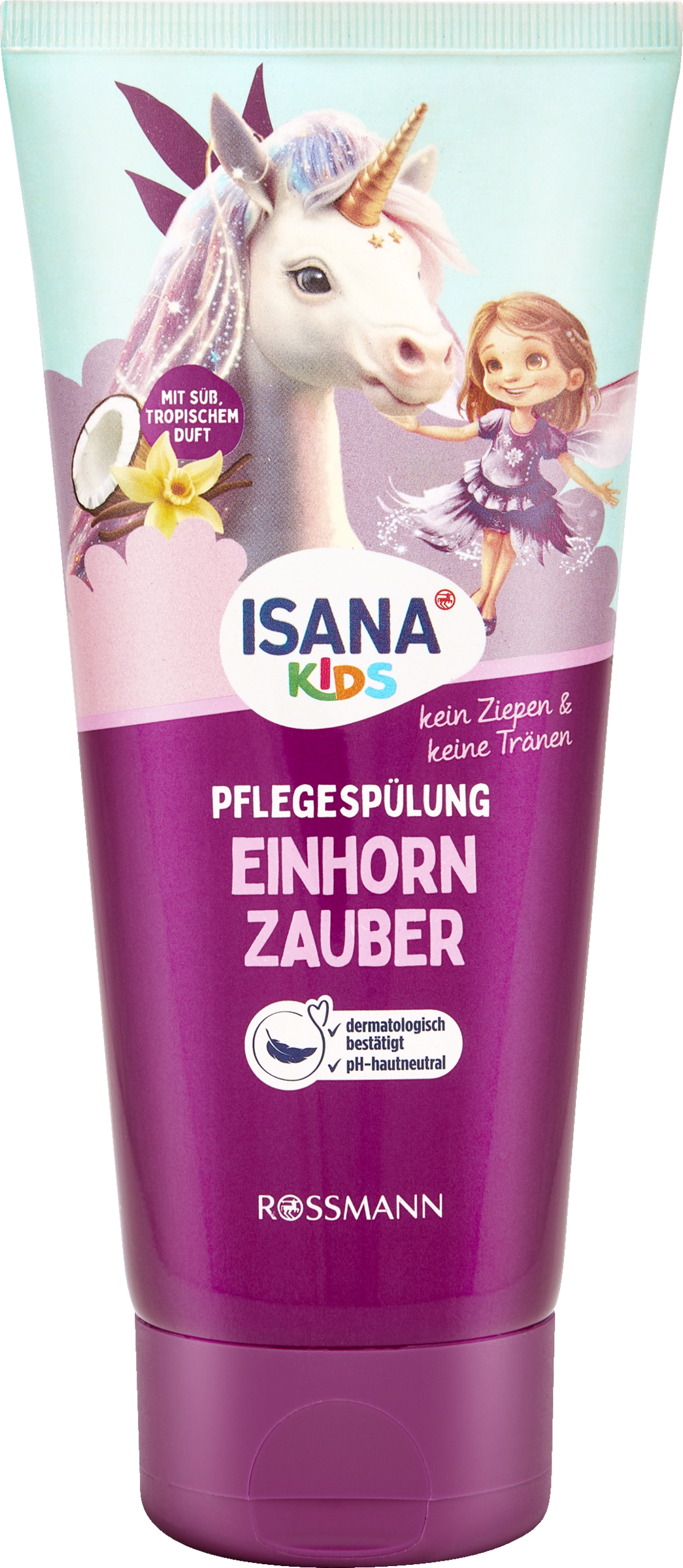 ISANA KiDS Pflegespülung Einhorn-Zauber