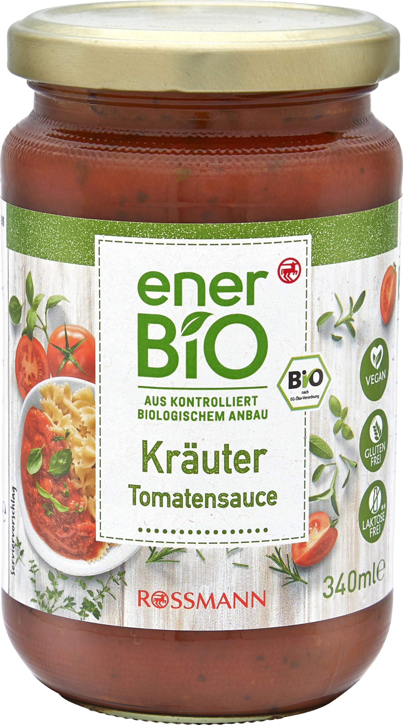 enerBiO Kräuter Tomatensauce