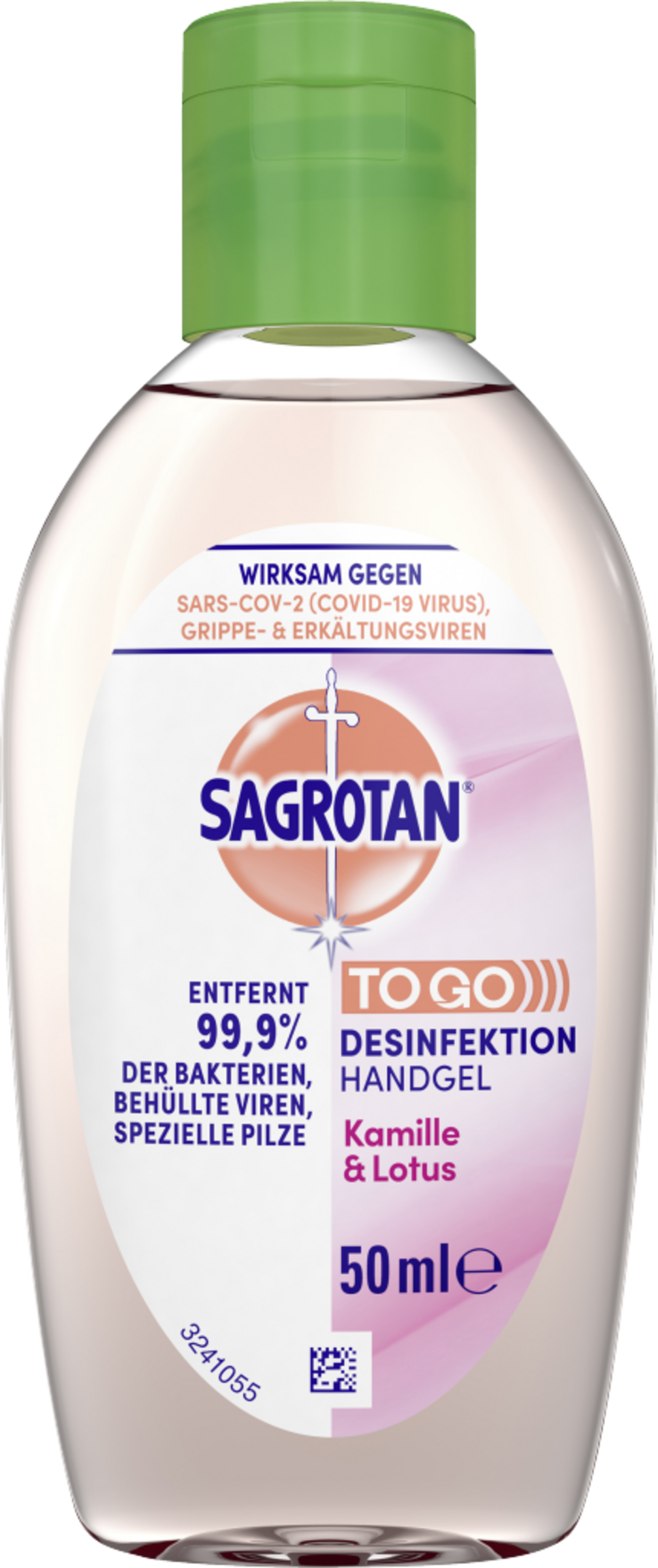 Sagrotan Desinfektion Handgel Kamille & Lotus Reisegröße
