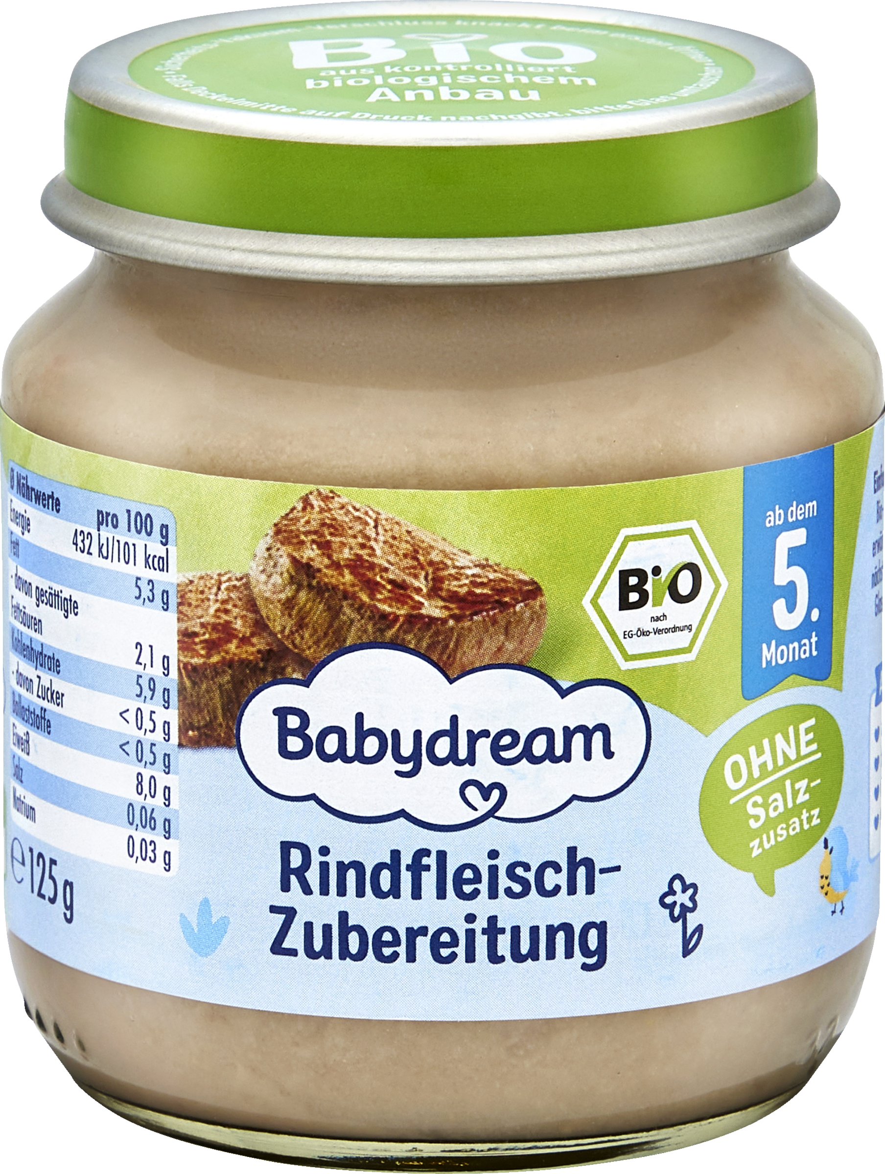 Babydream Bio Rindfleischzubereitung