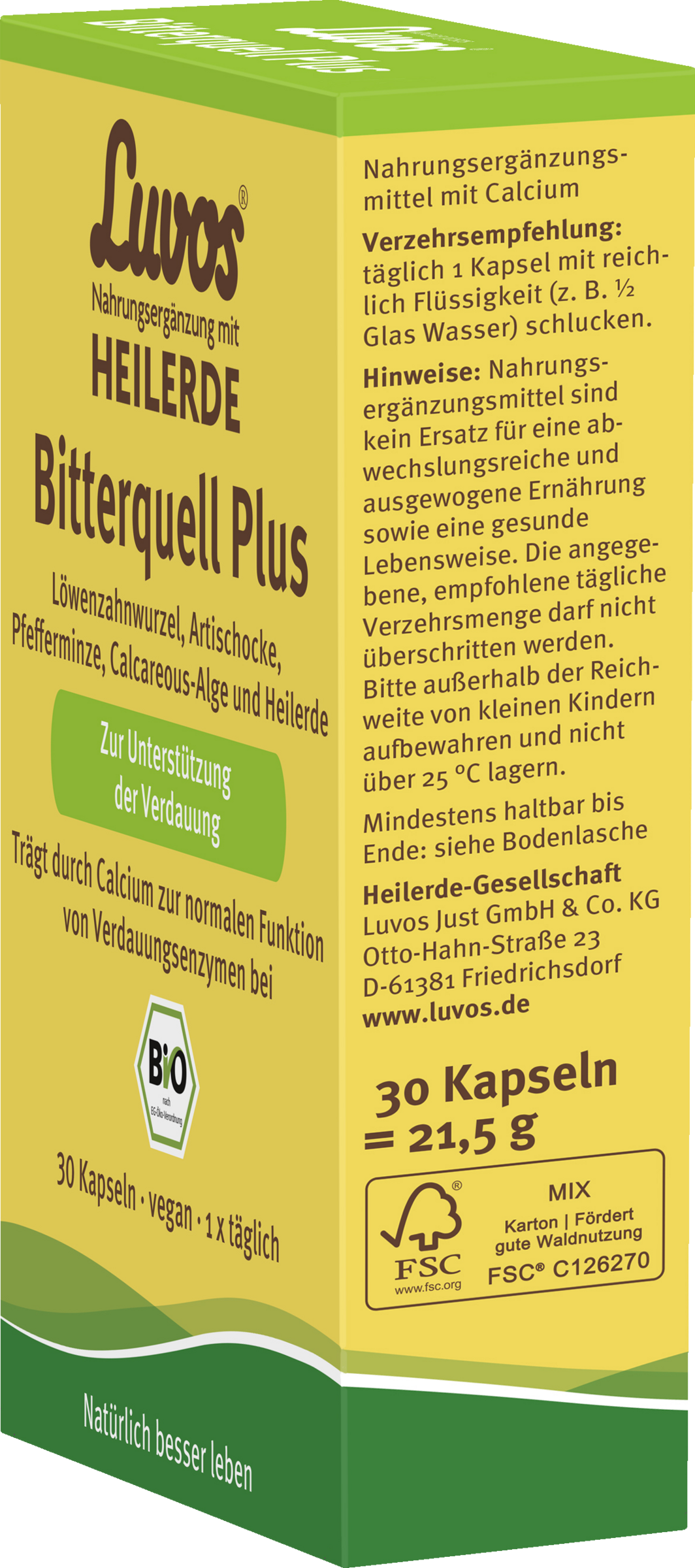 طين الشفاء الحيوي Bitterquell Plus 2