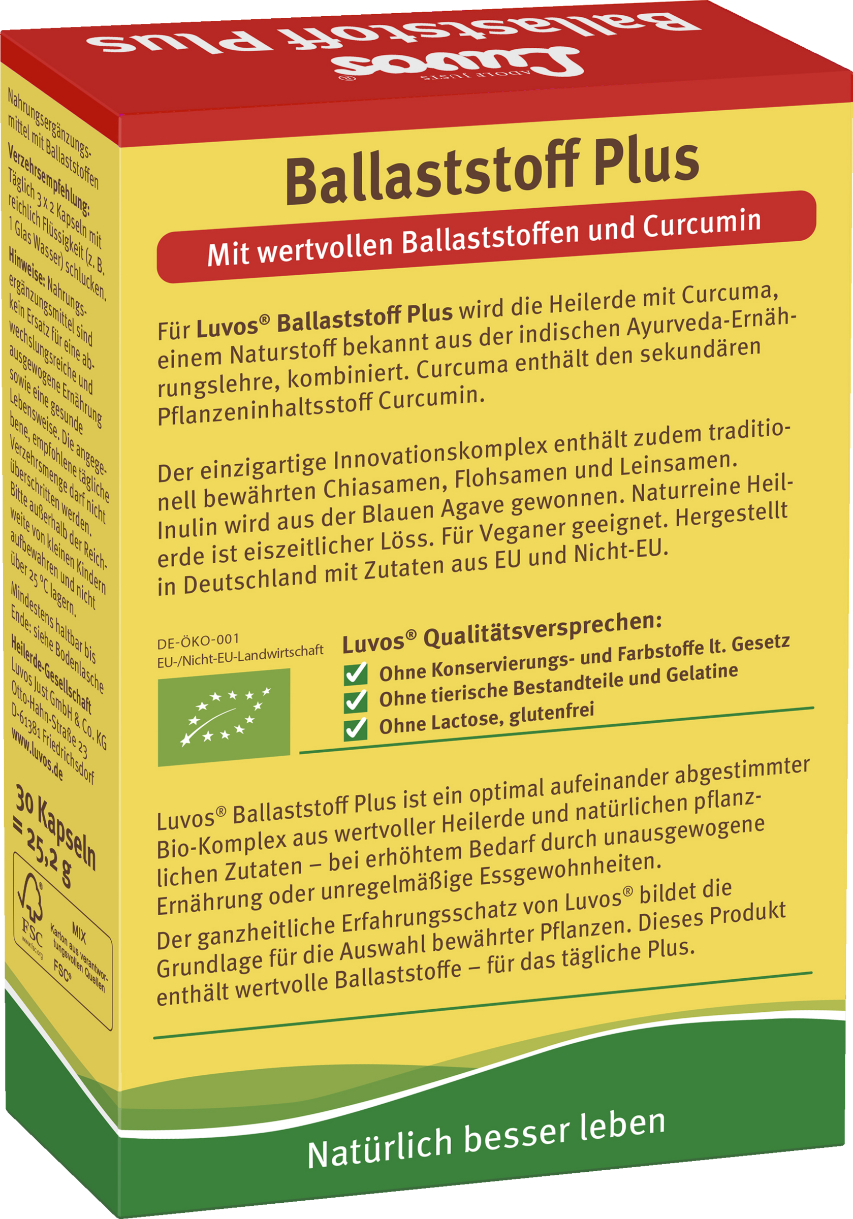 Bio Heilerde Ballaststoff Plus 4