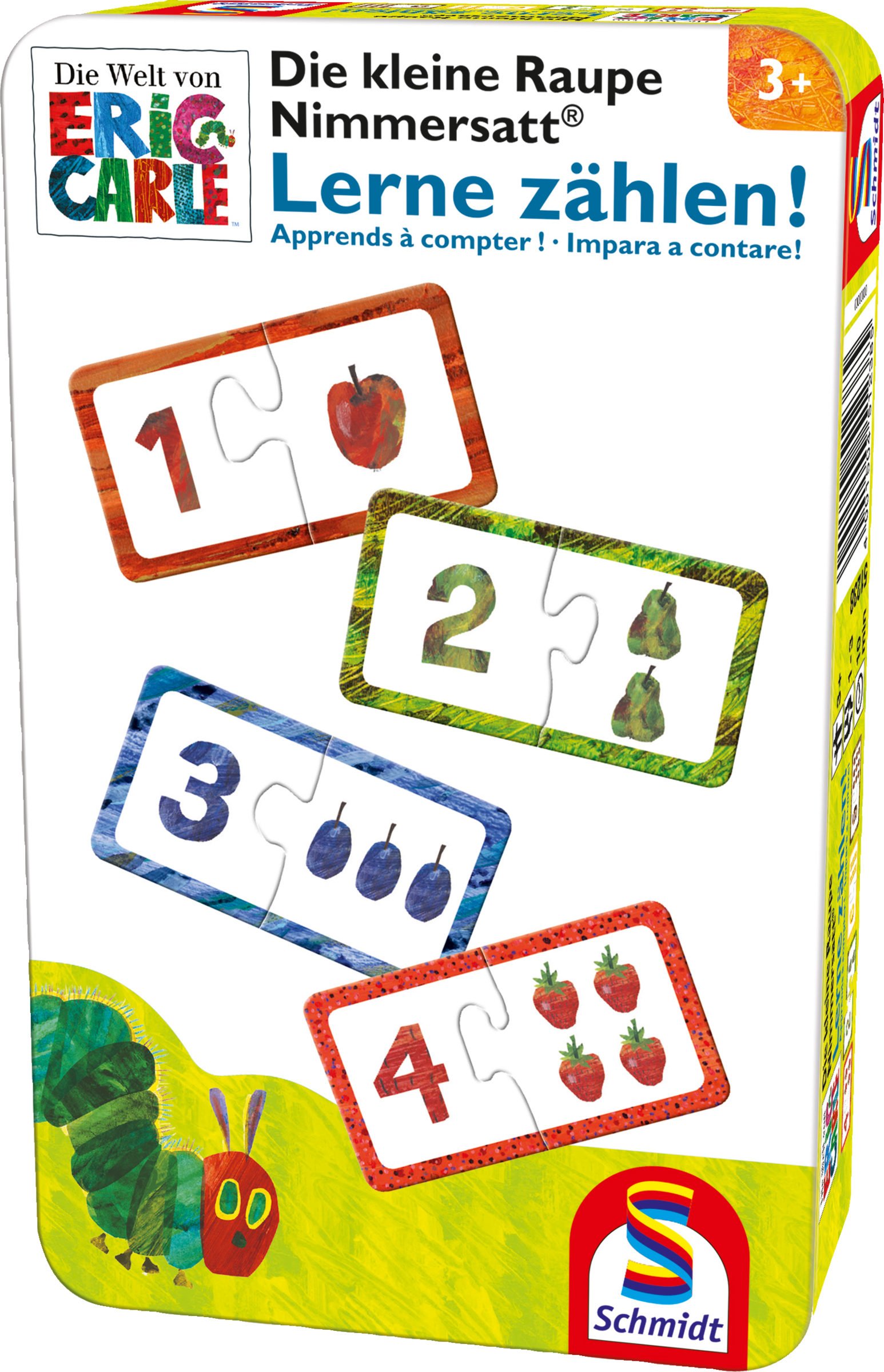 Die kleine Raupe Nimmersatt, Lerne zählen!