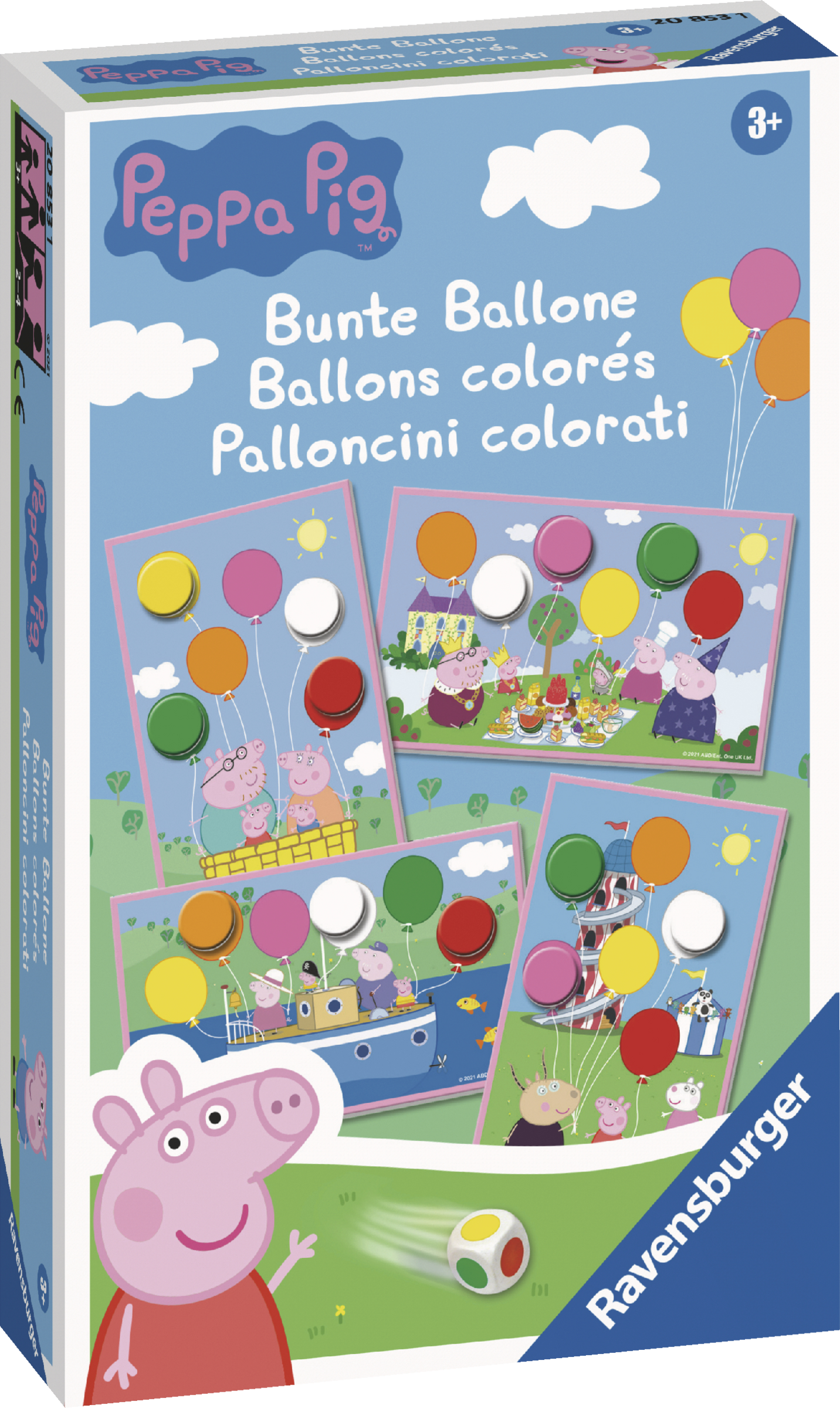 Peppa Pig Bunte Ballone