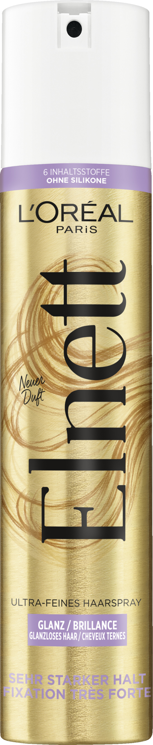 Ultra-Feines Haarspray Glanz Sehr starker Halt