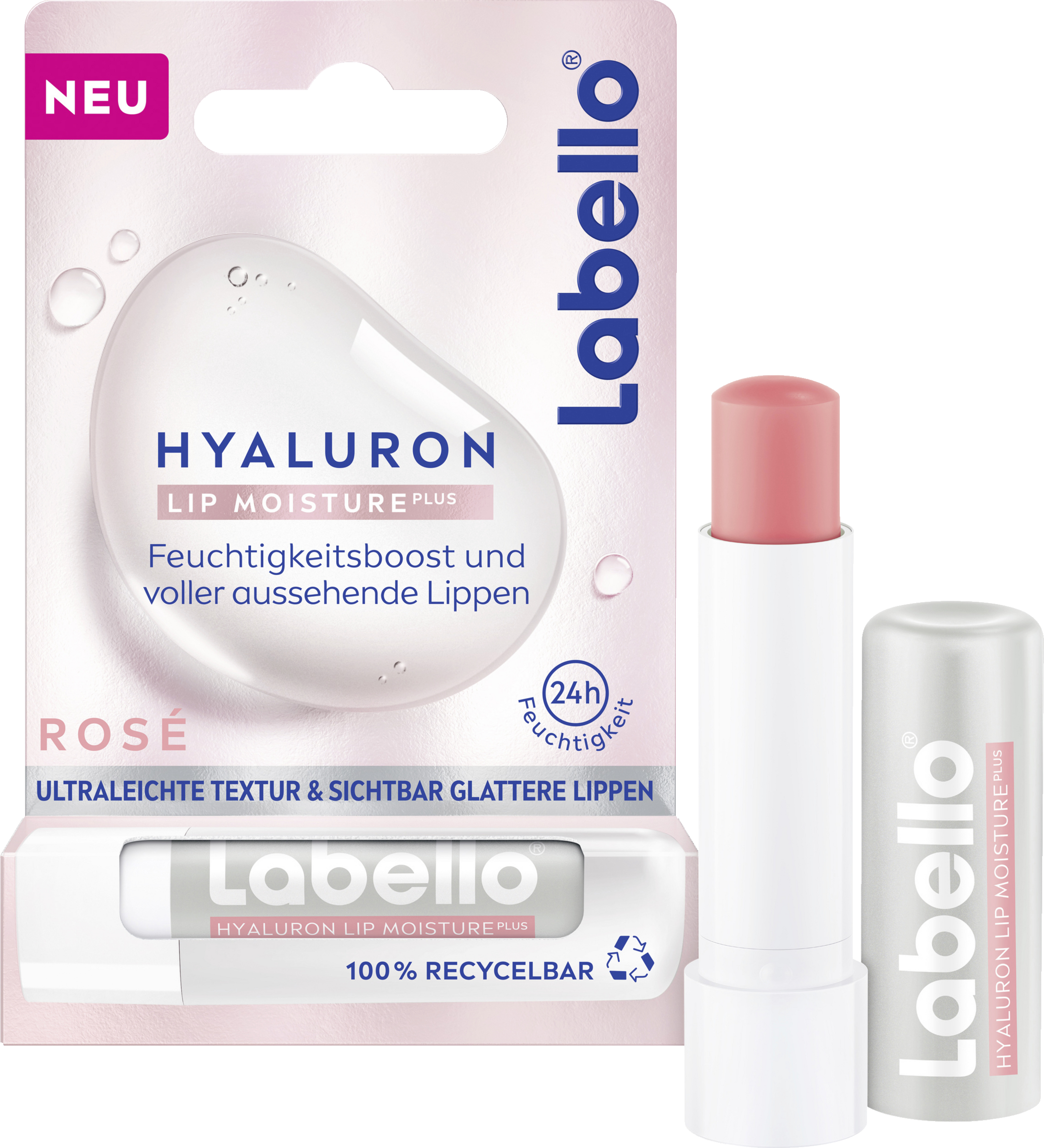 Labello Lippenpflegestift Hyaluron Lip Moisture rosé online kaufen
