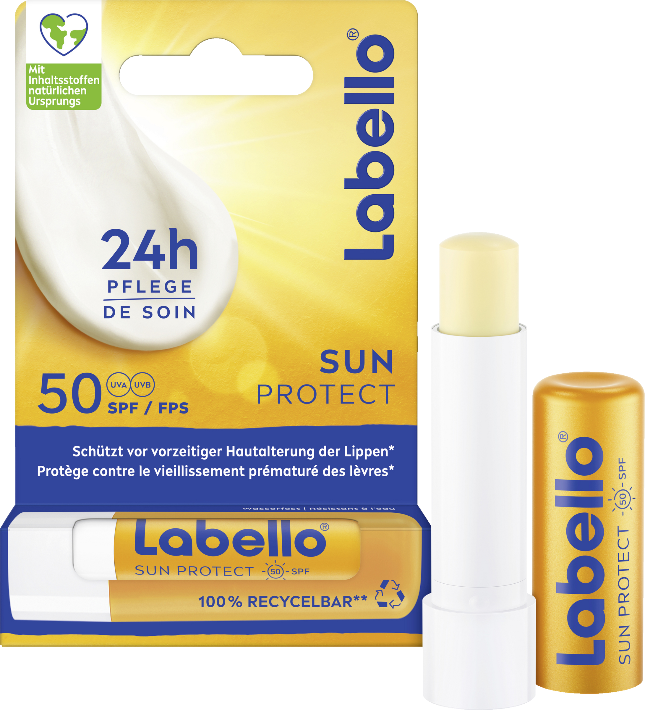 Labello Lippenpflegestift SUN Protect LSF 50