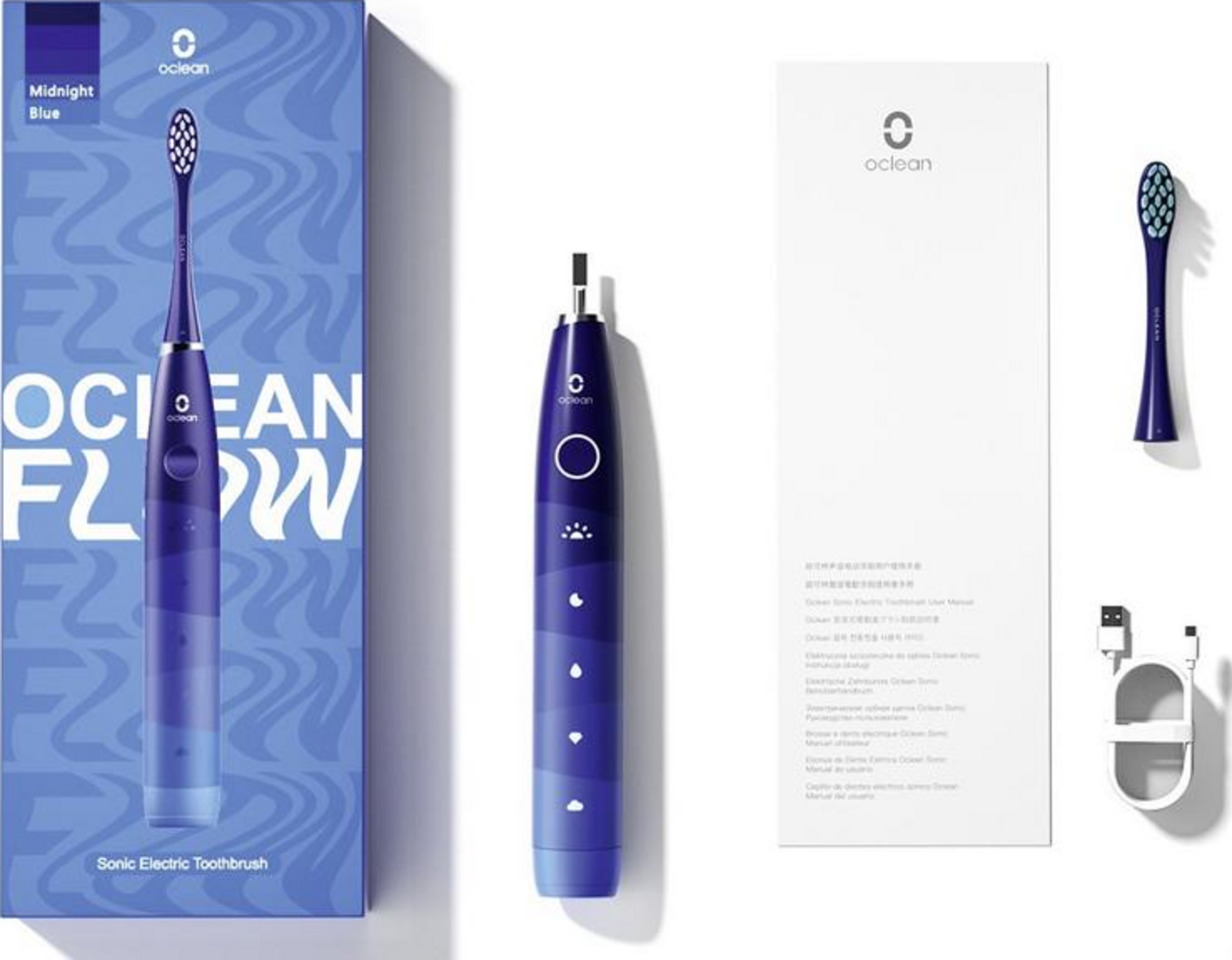 فرشاة أسنان Flow، زرقاء 2