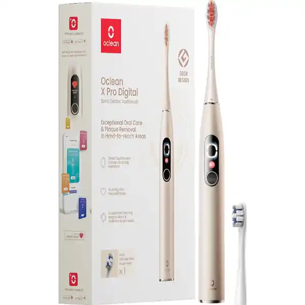 فرشاة أسنان X Pro digital، ذهبي