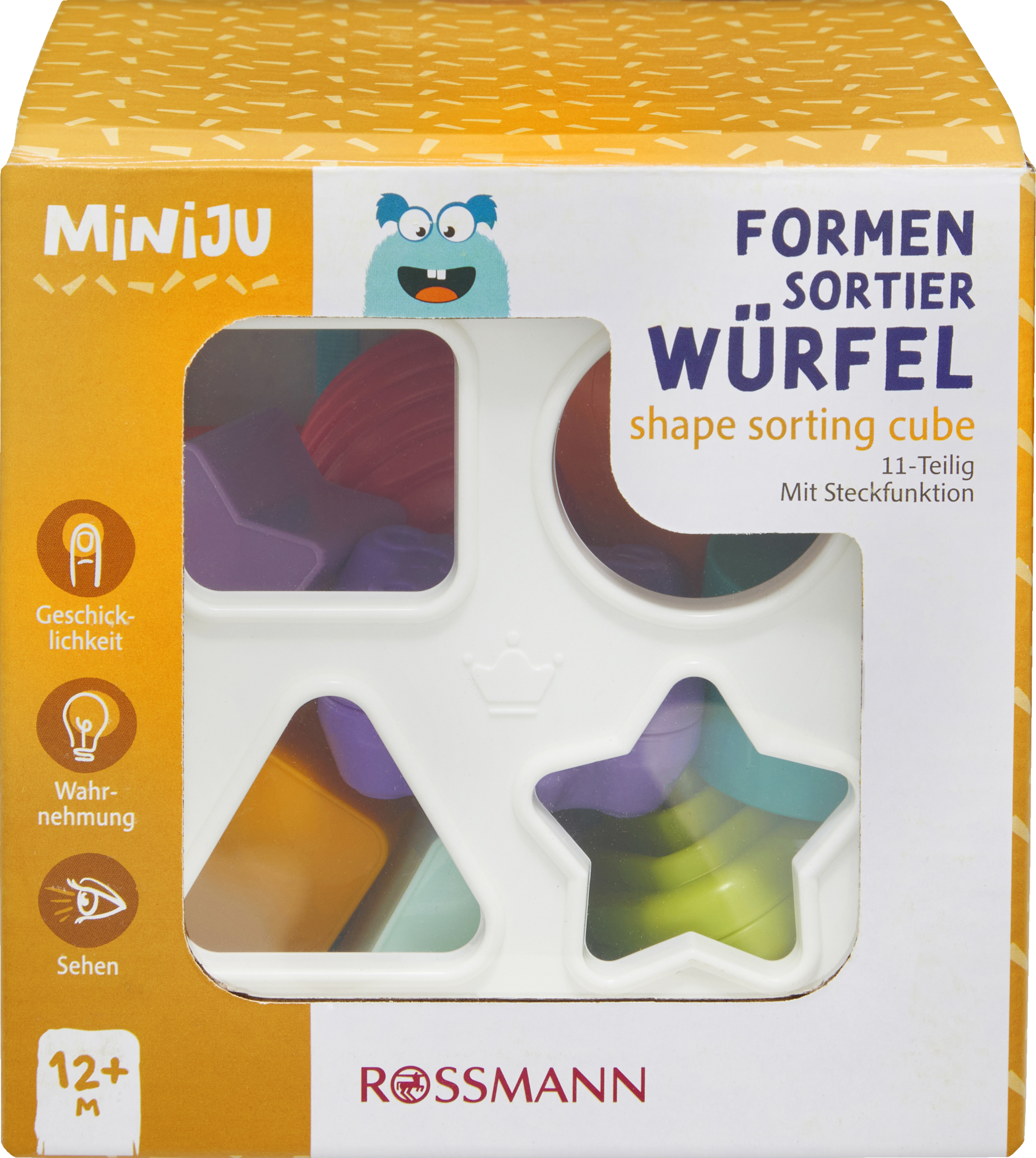 Miniju Formen-Sortier-Würfel