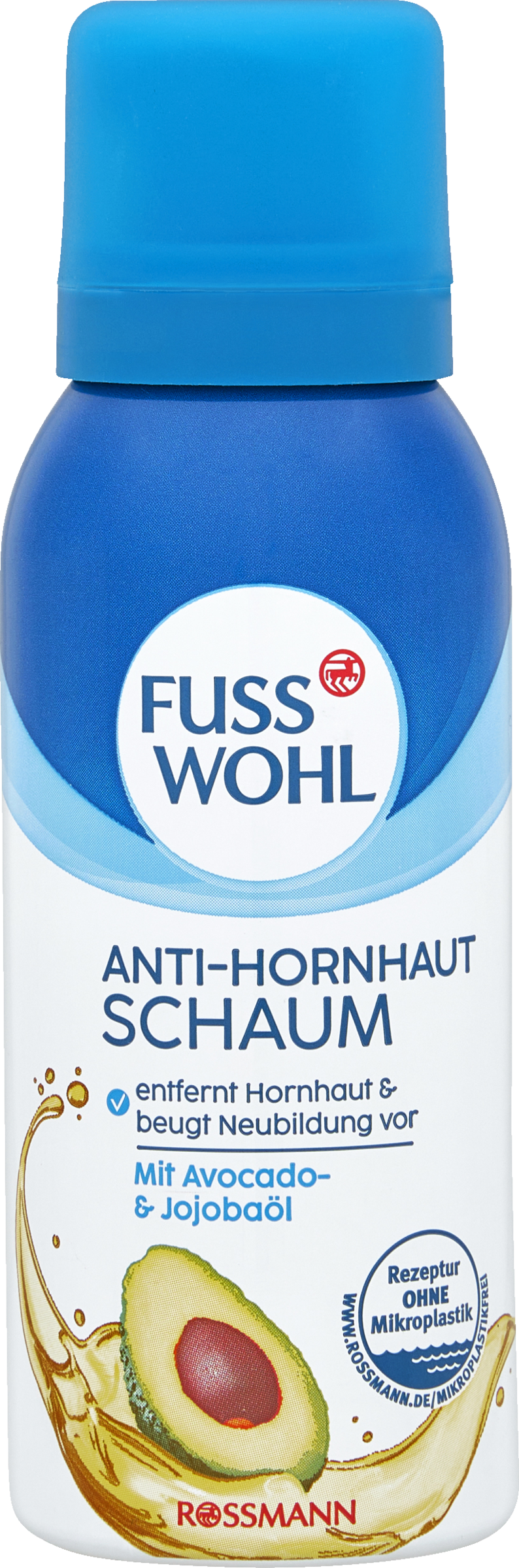 FUSSWOHL Anti-Hornhaut Schaum