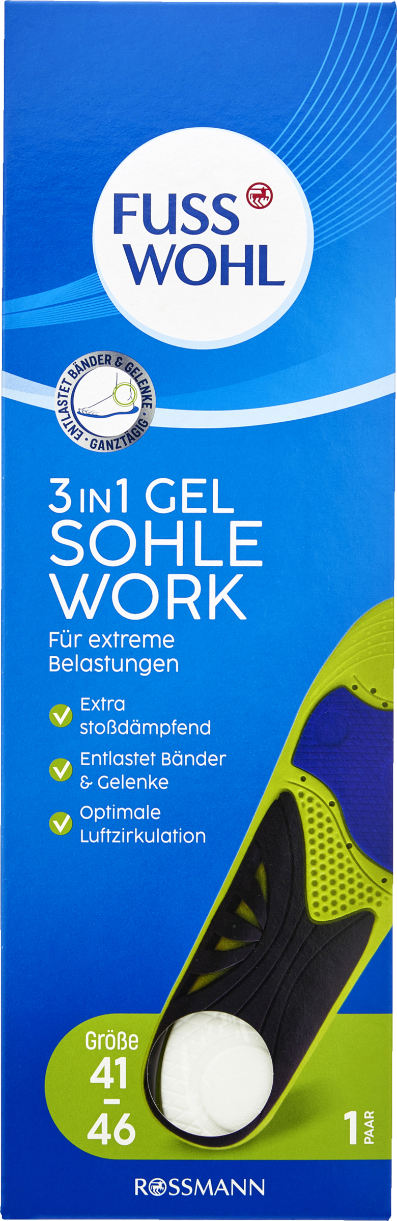 نعل جل 3 في 1 Work مقاس 41-46