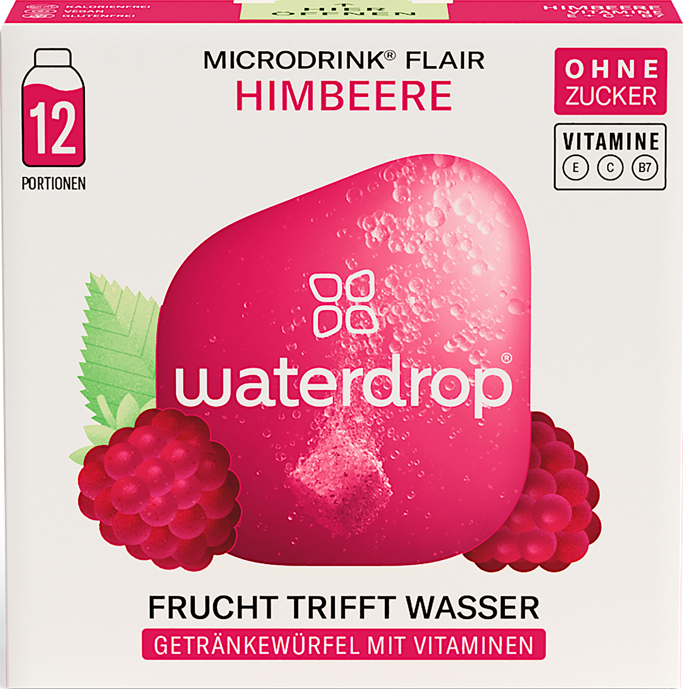 waterdrop Microdrink Flair Himbeere