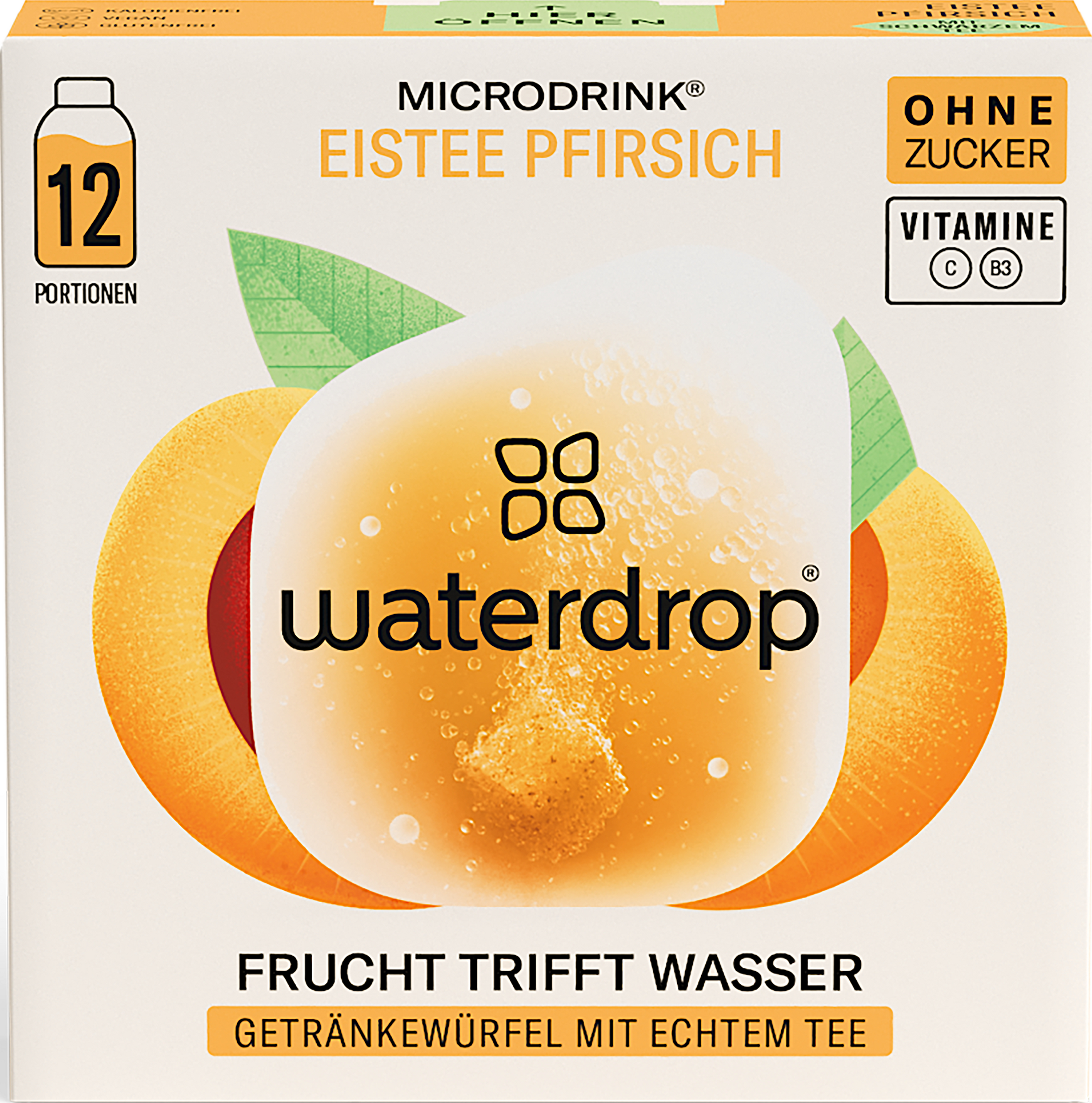 waterdrop Microdrink Eistee Pfirisch