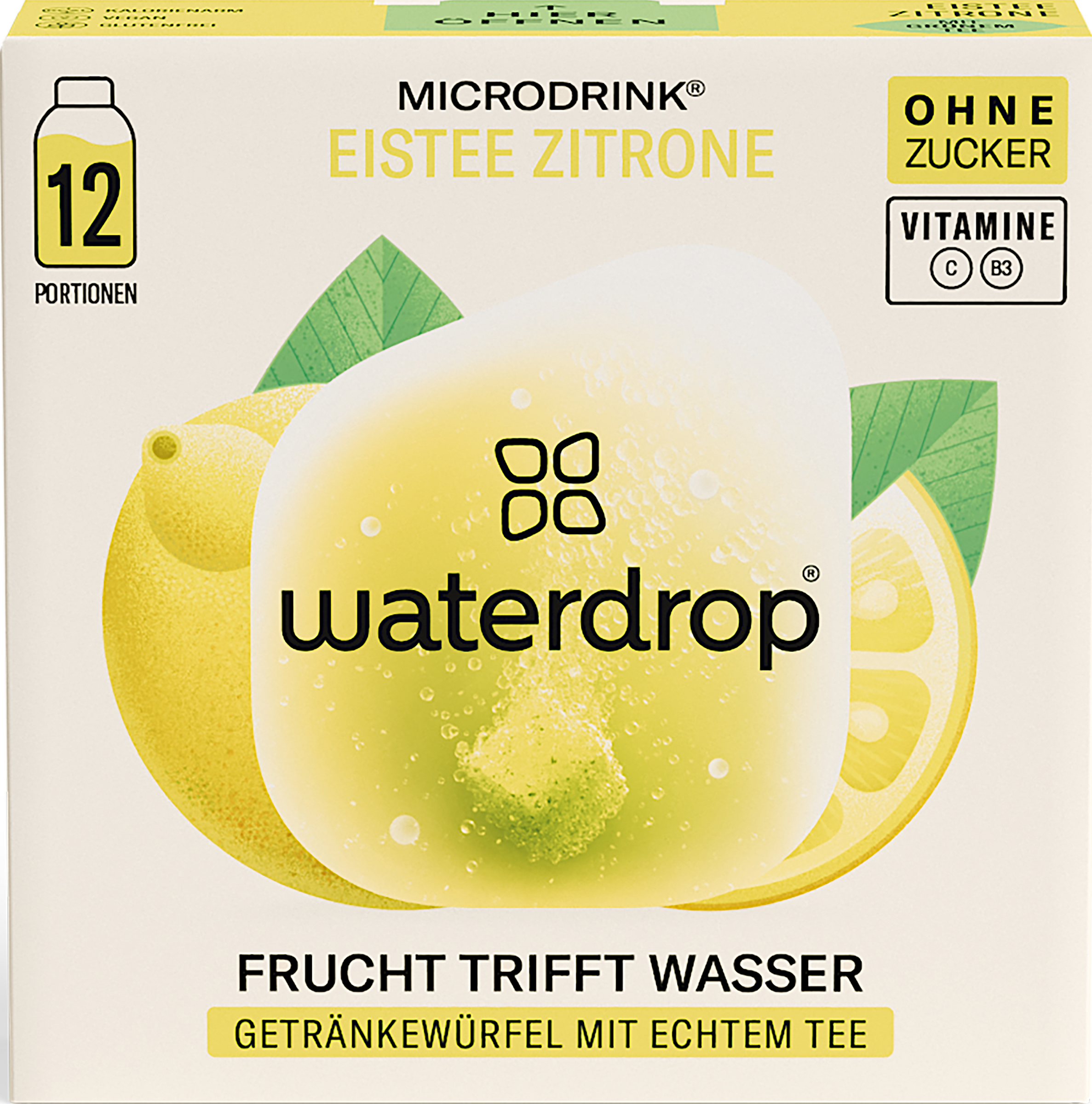 waterdrop Microdrink Eistee Zitrone