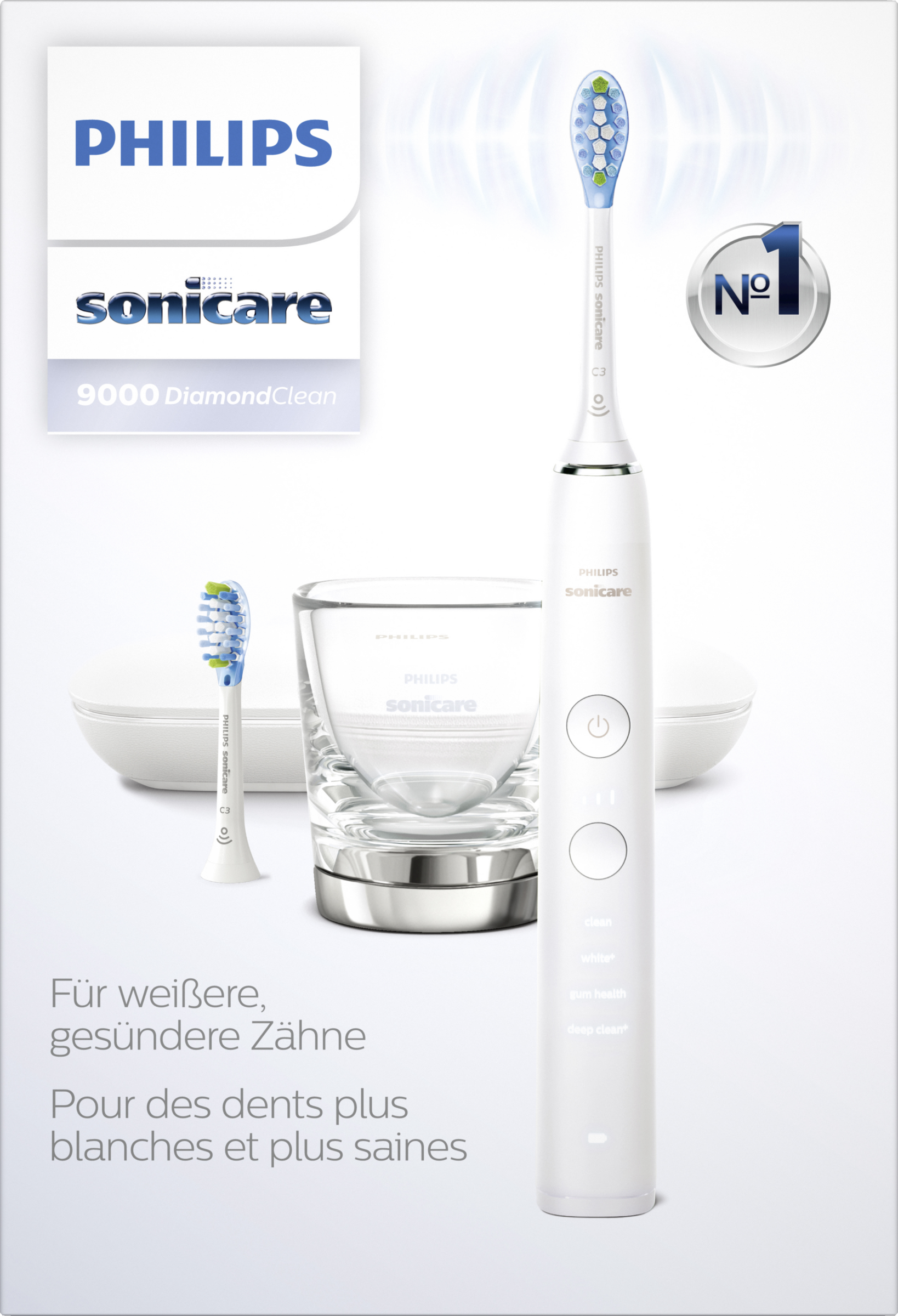 فرشاة أسنان كهربائية 9000 DiamondClean HX991317 أسود