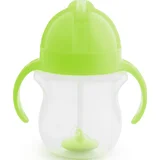 Trinkbecher mit beschwertem Trinkhalm, grün 207 ml