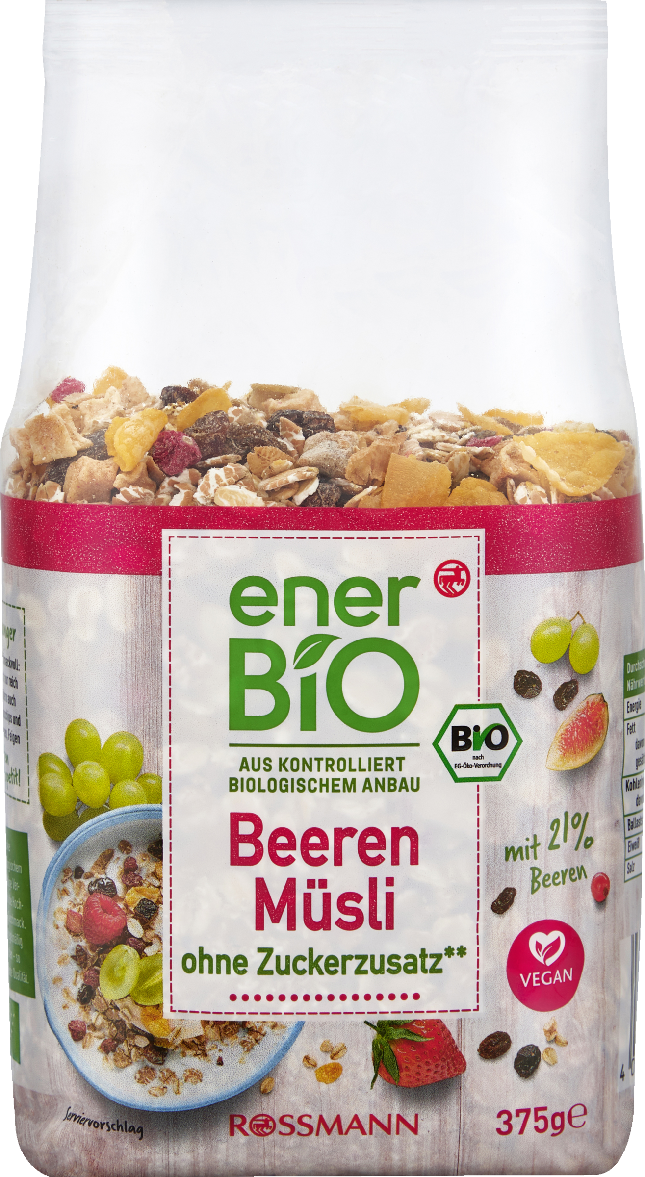 enerBiO Beeren Müsli
