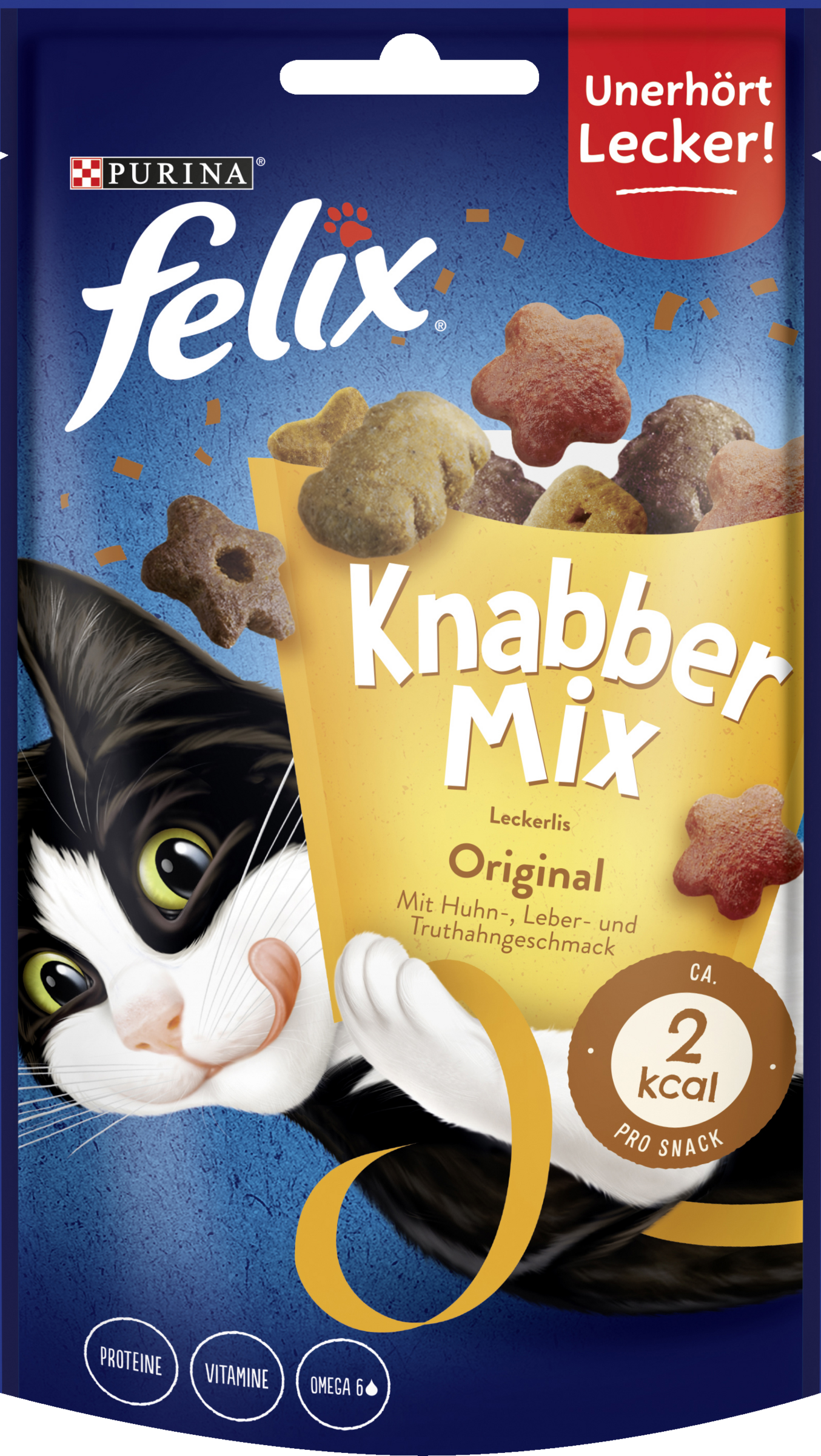 Knabber Mix Original mit Huhn-, Leber- & Truthahngeschmack