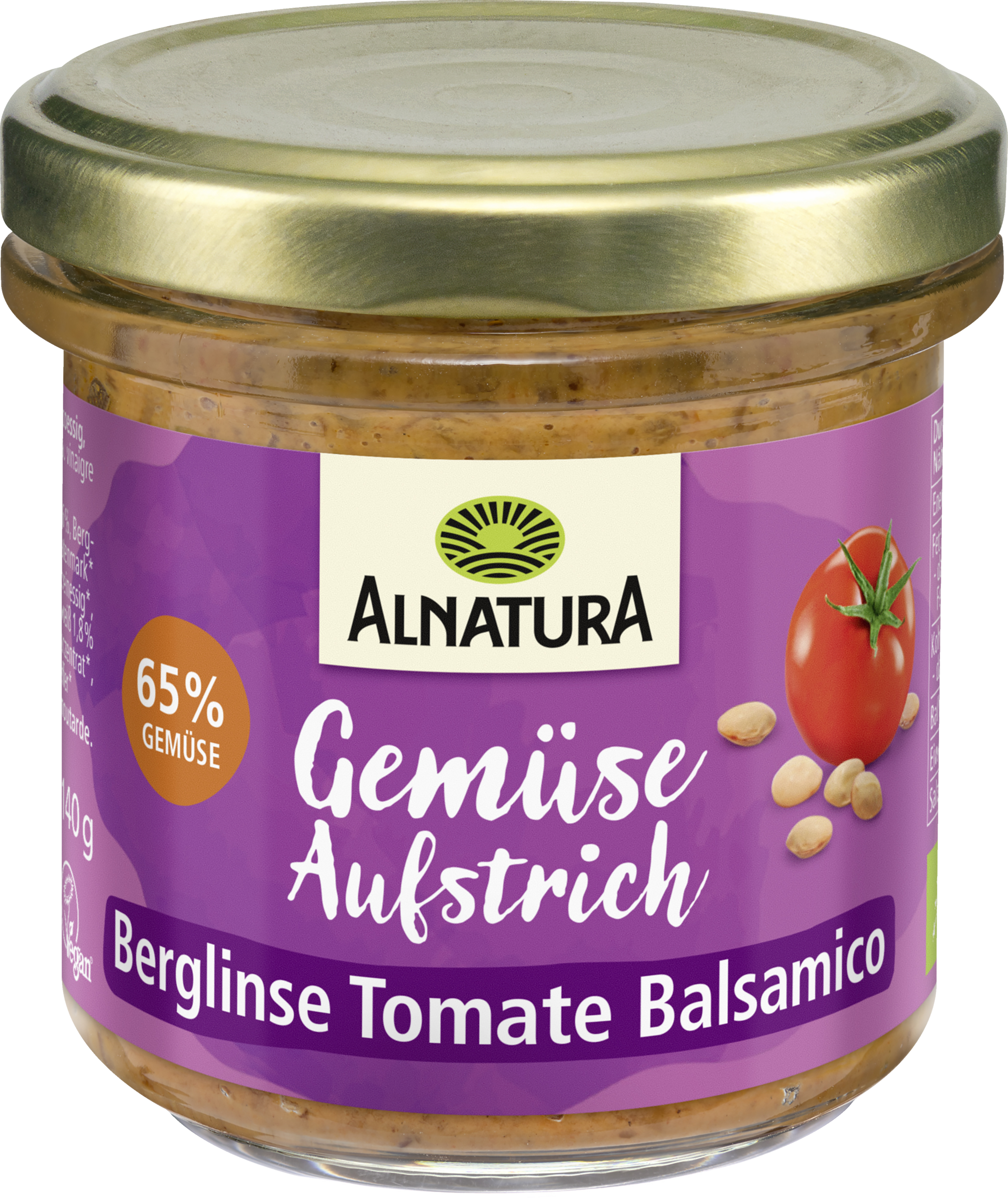 Alnatura Bio Berglinse Tomate Balsamico Aufstrich