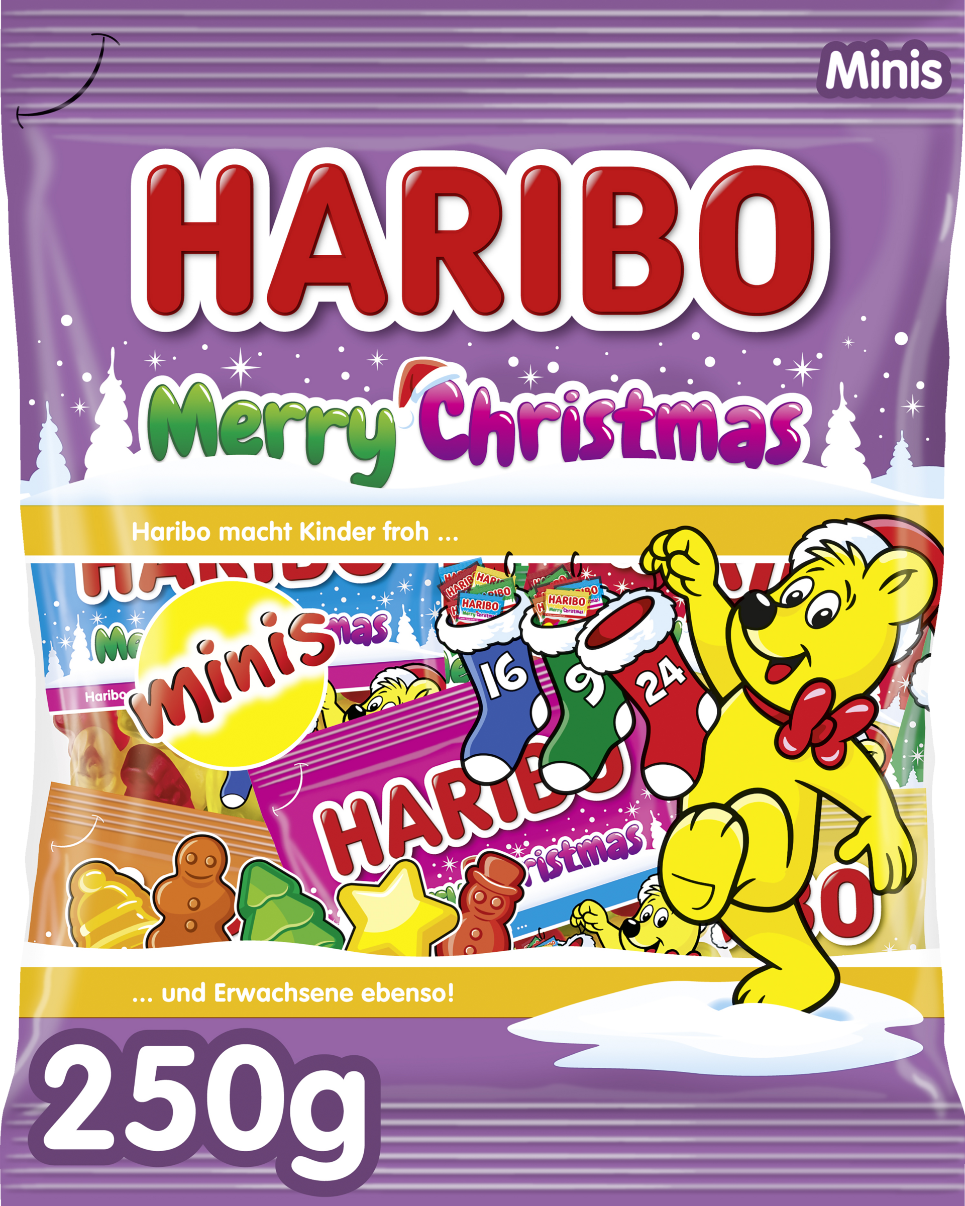 Haribo Fruchtgummi Merry Christmas Minis