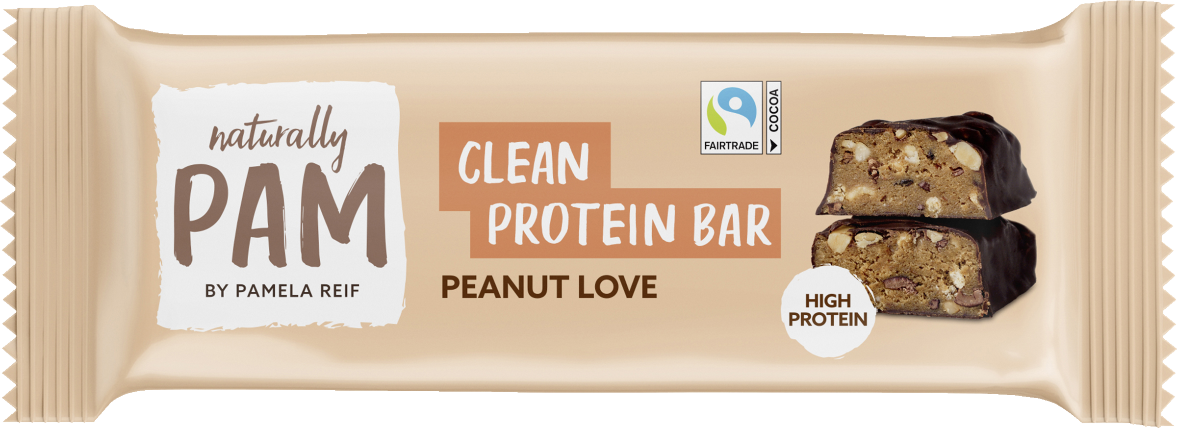 Naturally PAM Bio Clean Protein Bar Peanut Love