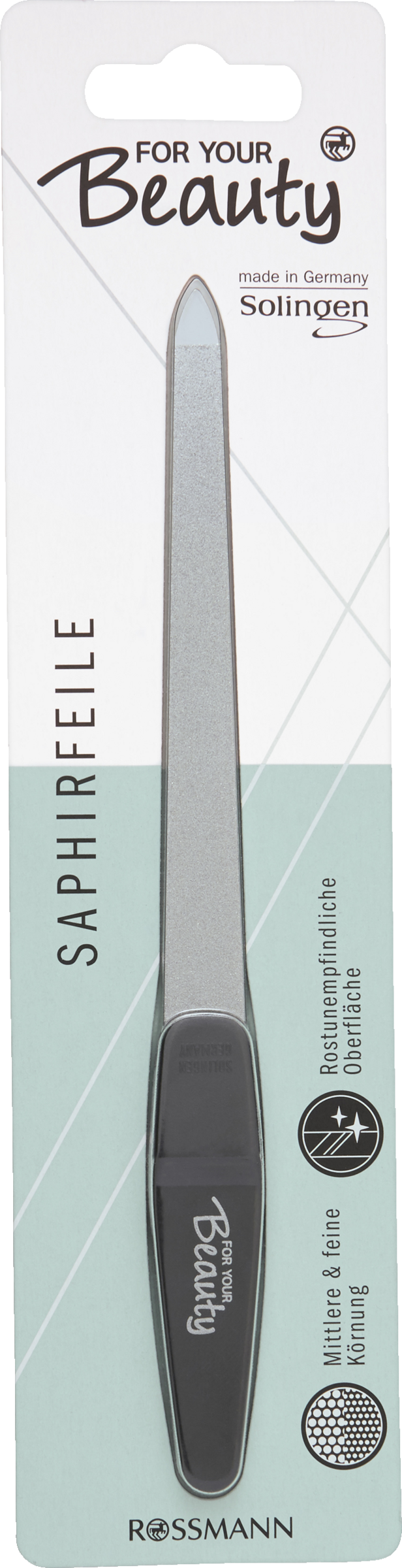 FOR YOUR Beauty Saphirfeile 18 cm