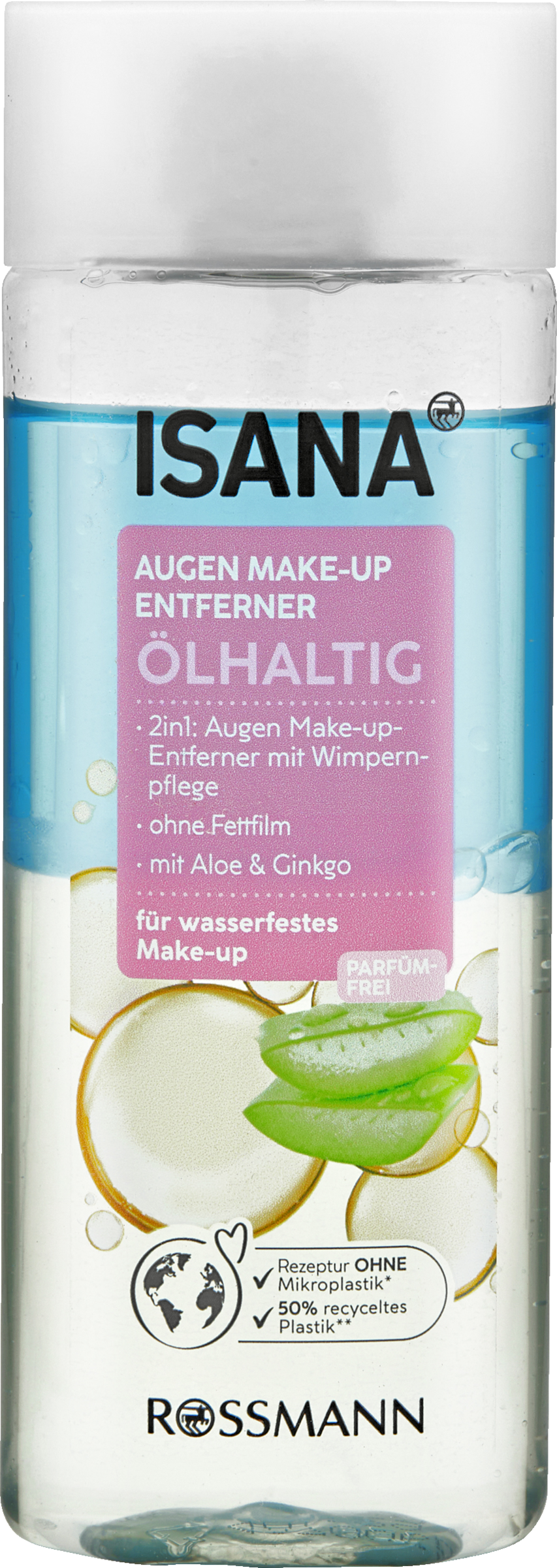 ISANA Augen Make-Up Entferner ölhaltig