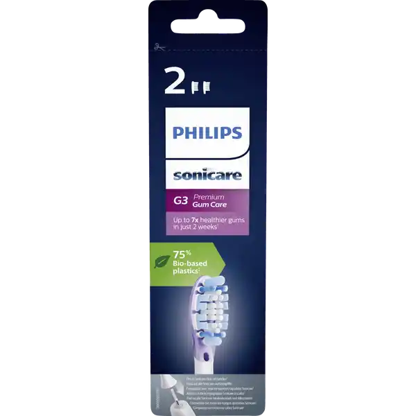 رؤوس الفرشاة G3 Premium Gum Care HX9052/17 أسود