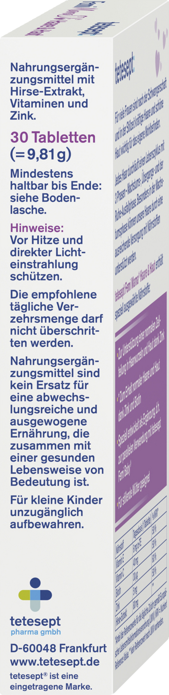 أقراص Femi Mama® للشعر والبشرة الصغيرة 2