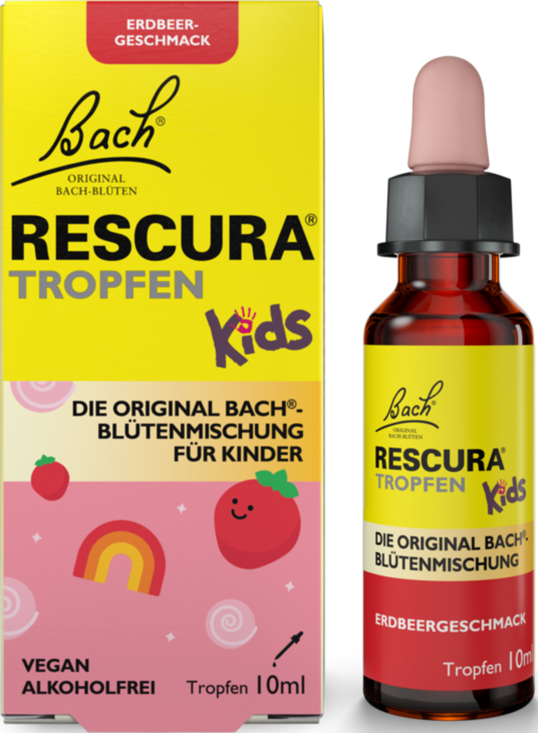 Bach RESCURA Bachblüten Kids Erdbeer Tropfen