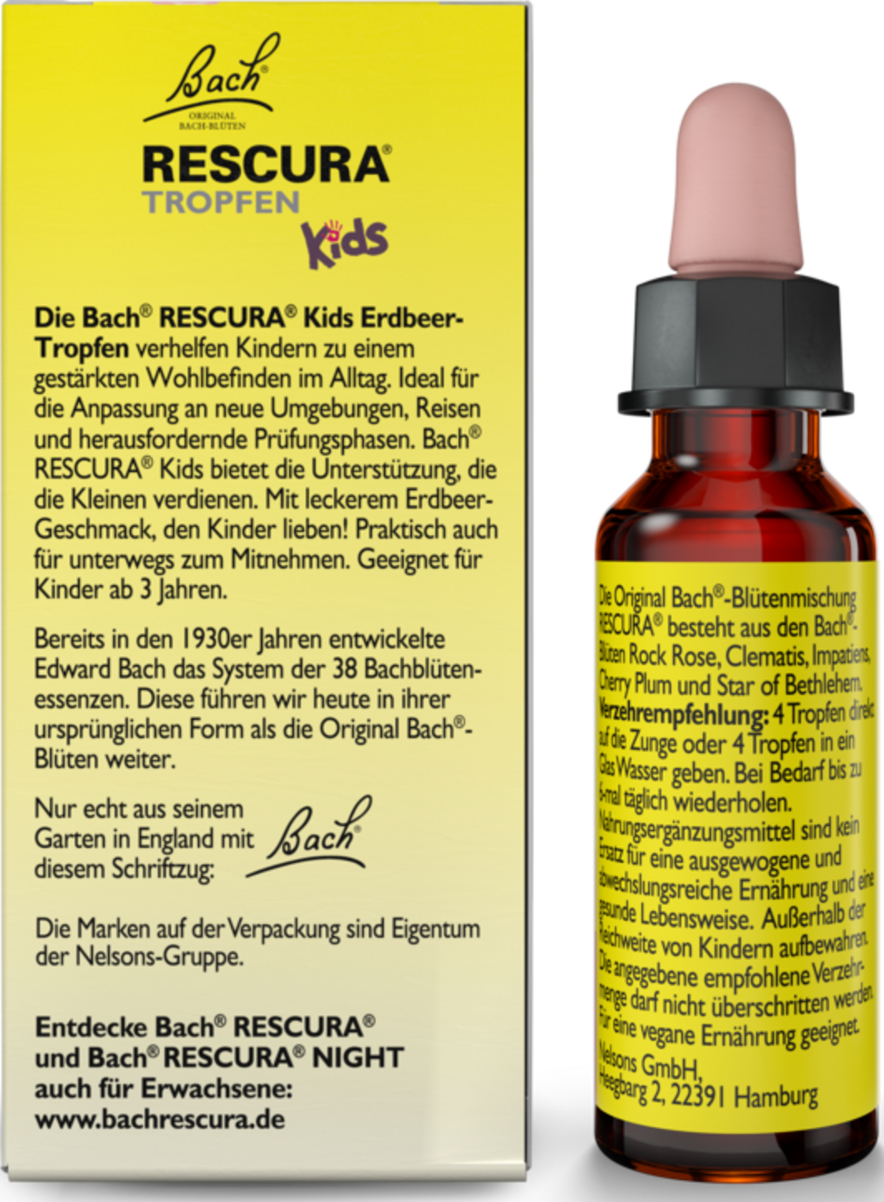 قطرات فراولة للأطفال من زهور باخ 2