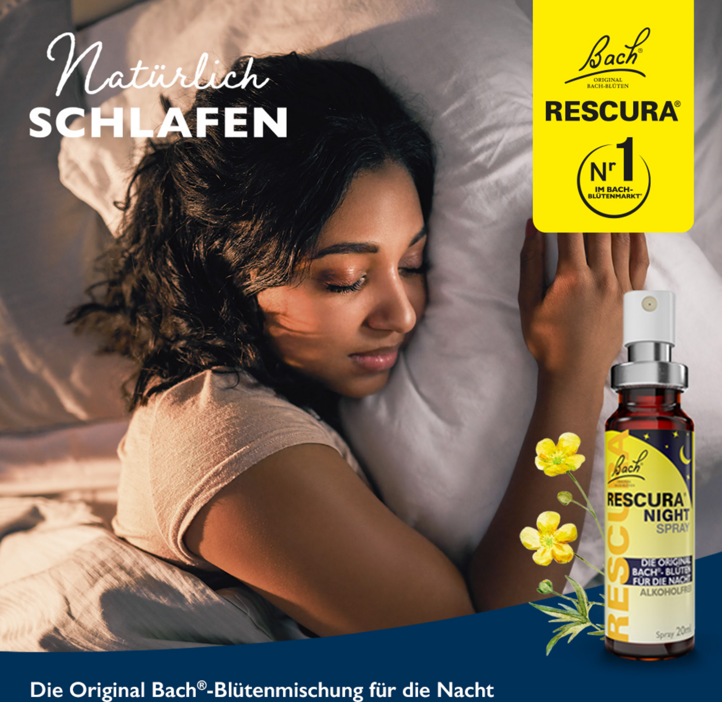 بخاخ Bachblüten RESCURA® Night خالٍ من الكحول 5