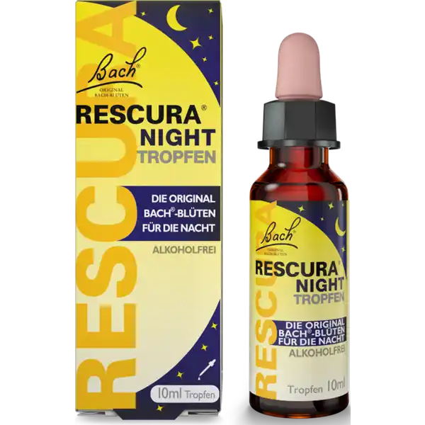 قطرات ريسكيو® ليل من زهور باخ، خالية من الكحول