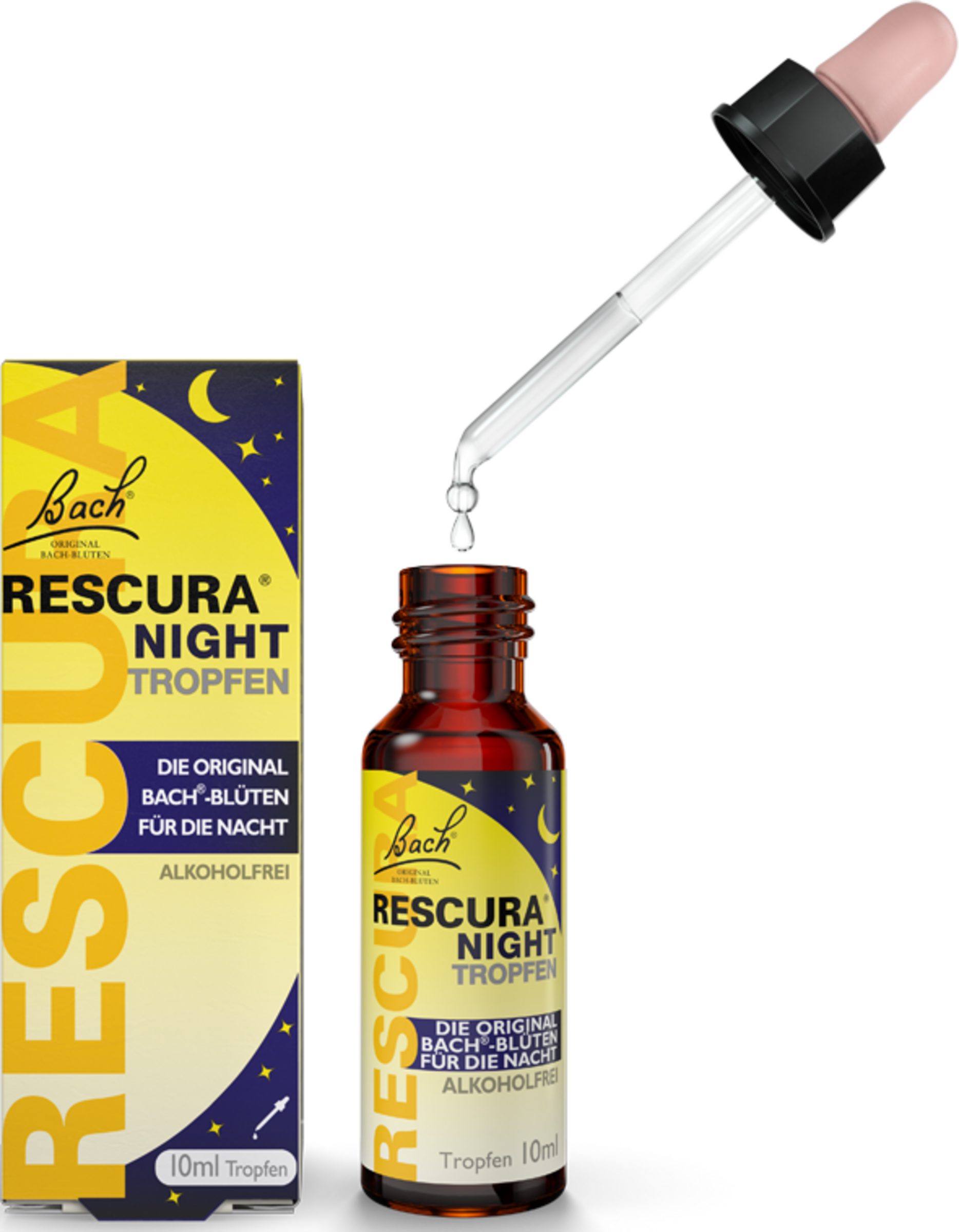 قطرات ريسكيو® ليل من زهور باخ، خالية من الكحول 3