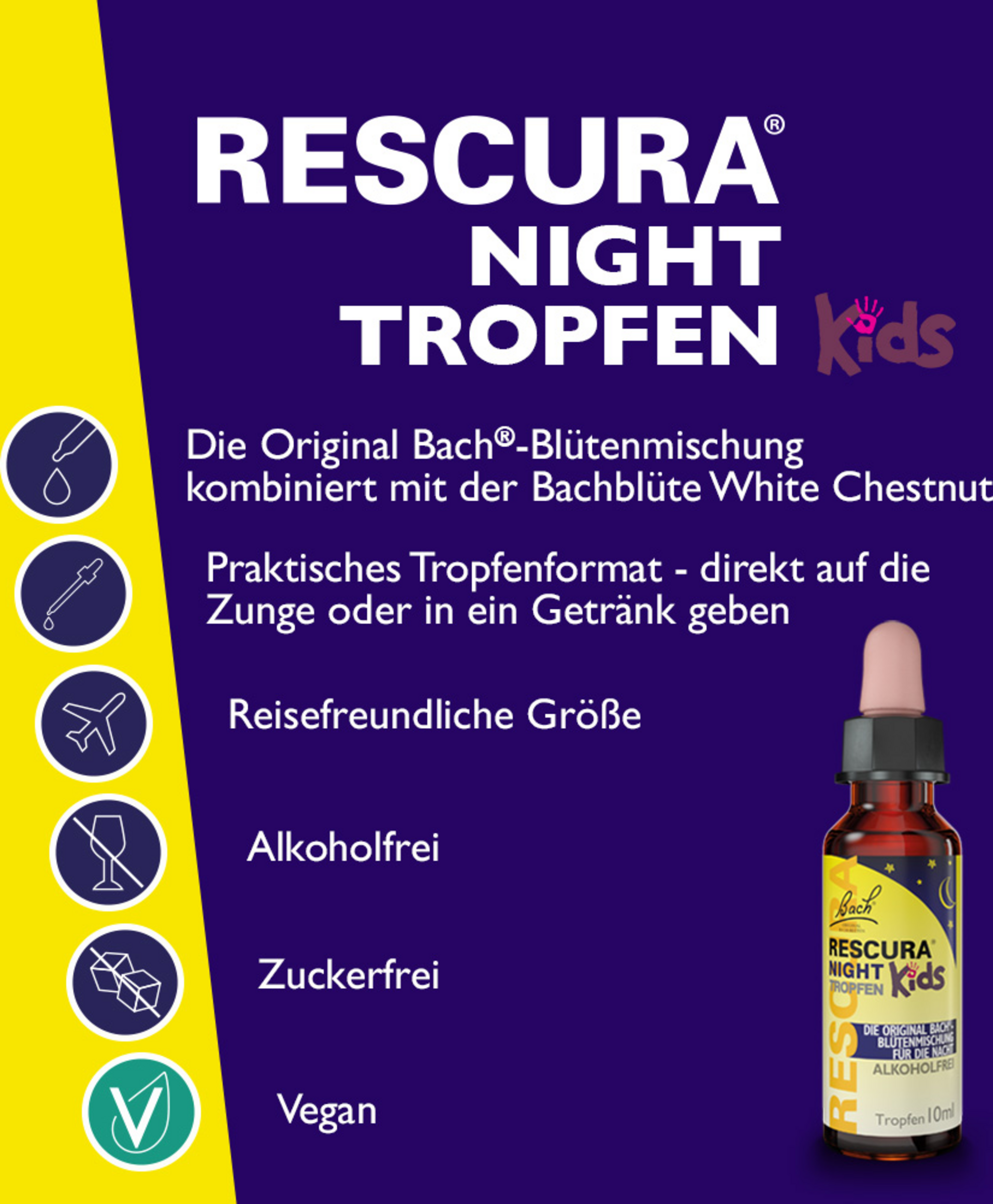 قطرات Bachblüten NIGHT Kids 2