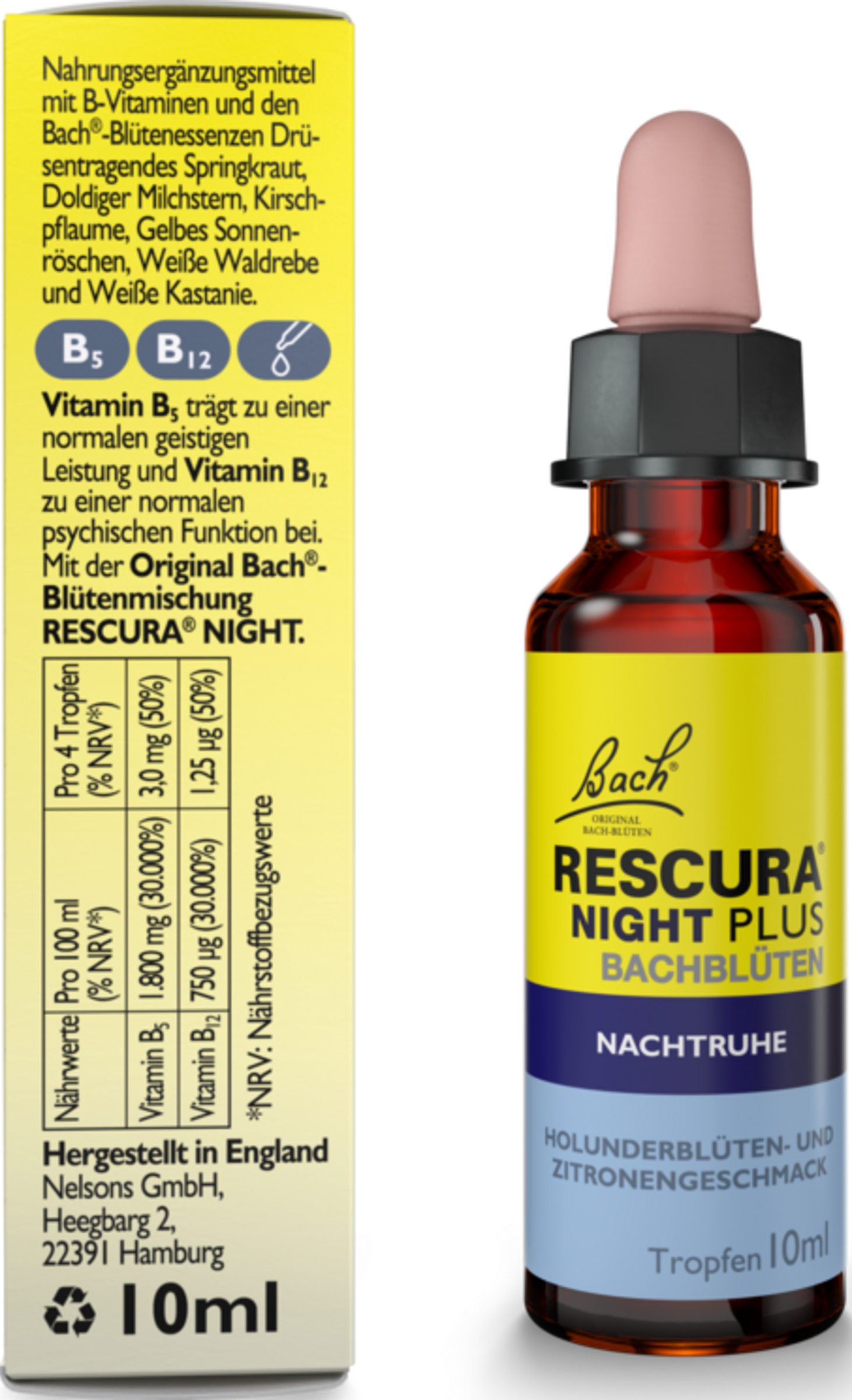 PLUS Bachblüten Nachtruhe 2