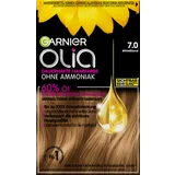 Garnier Olia Dauerhafte Haarfarbe Coloration 7.0 Mittelblond