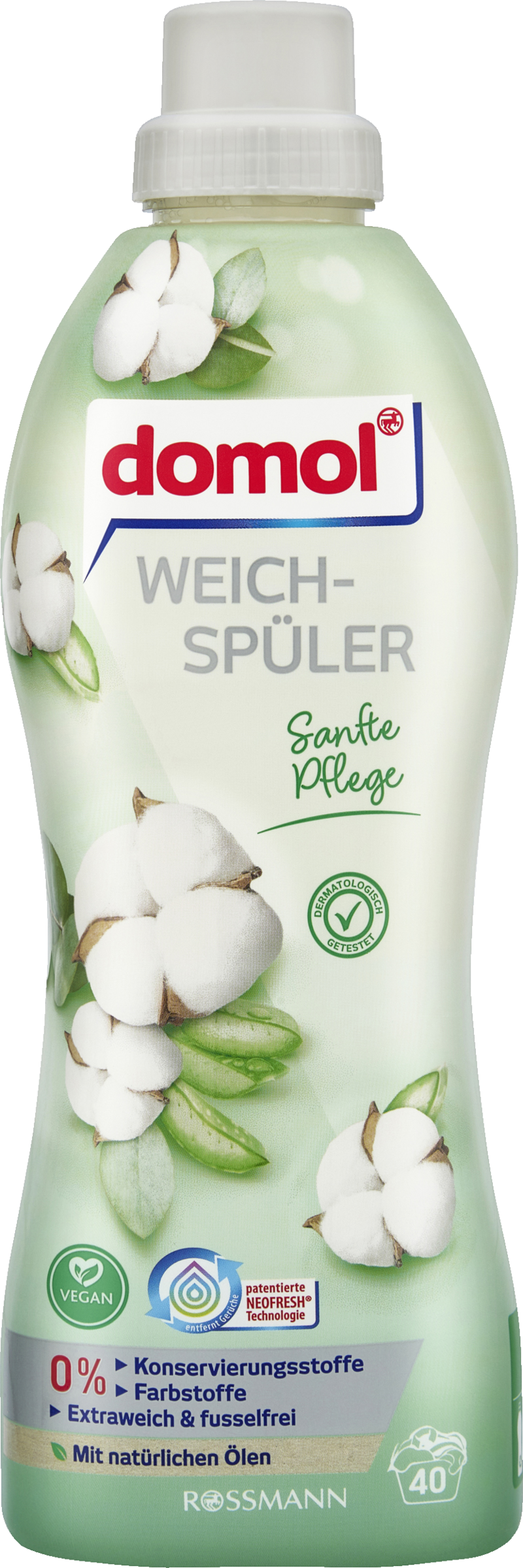 domol Weichspüler Sanfte Pflege 40 WL